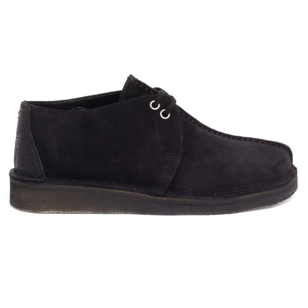 Clarks desert boots womens black best sale