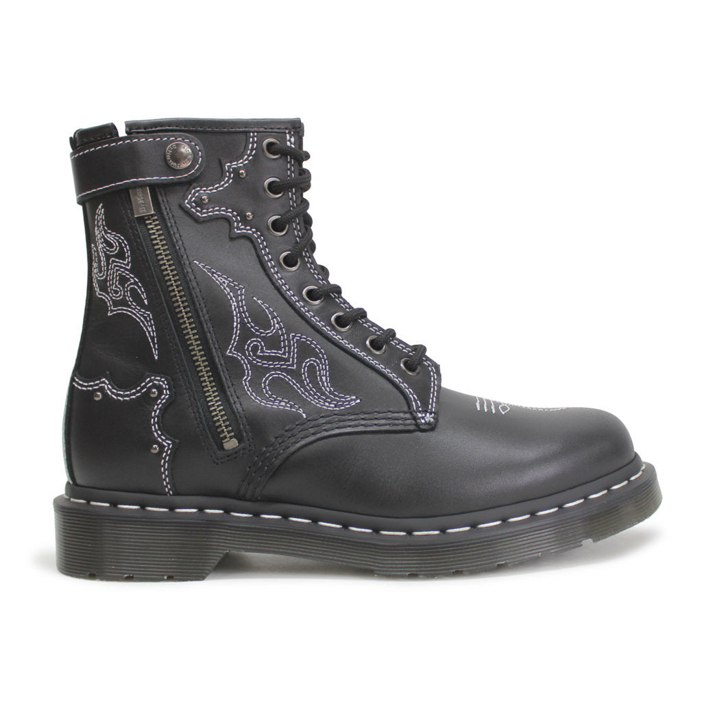 Embroidered doc martens deals