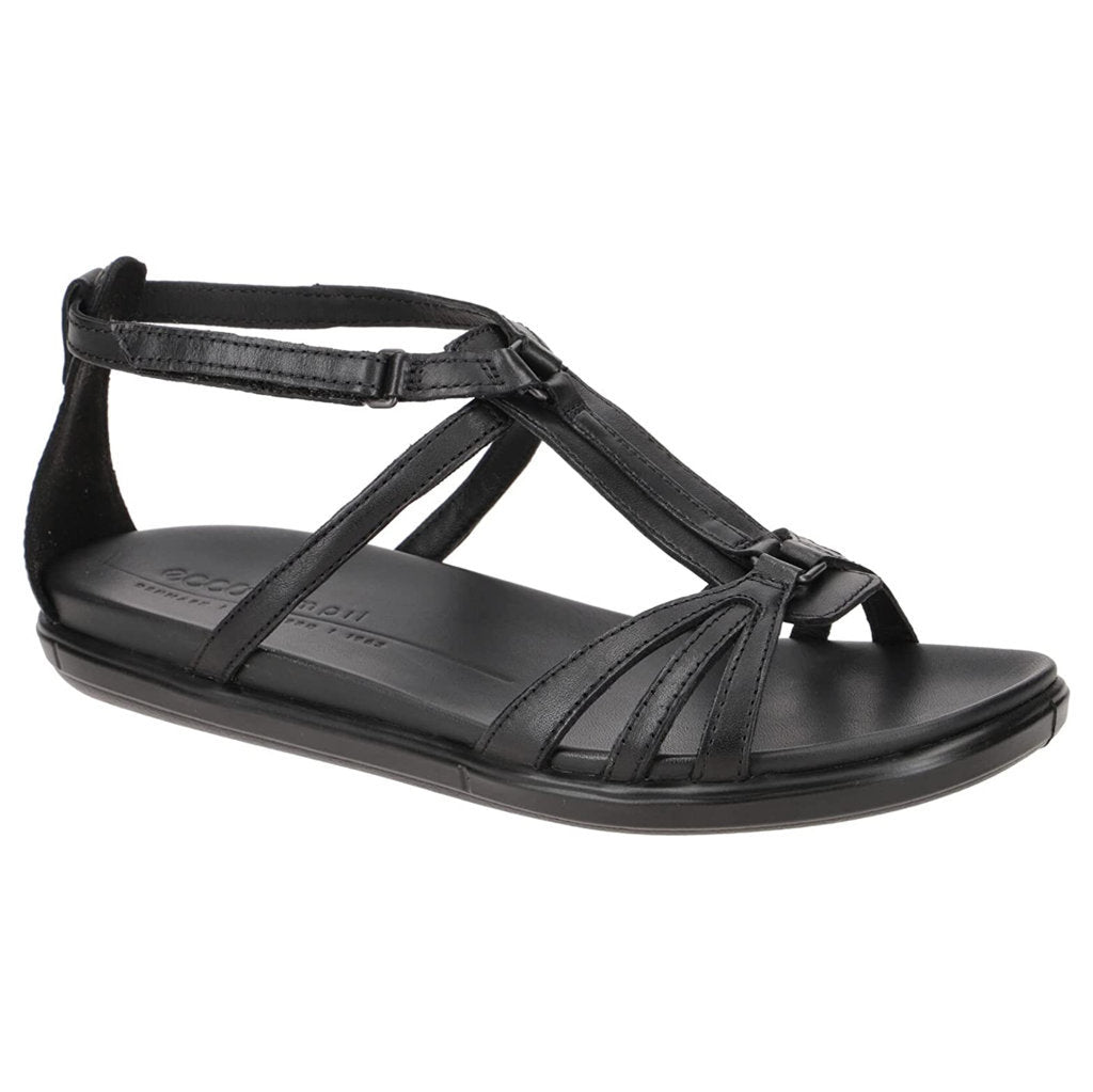 Ecco Simpil Soft Premium Leather Women s Strappy Flat Sandals