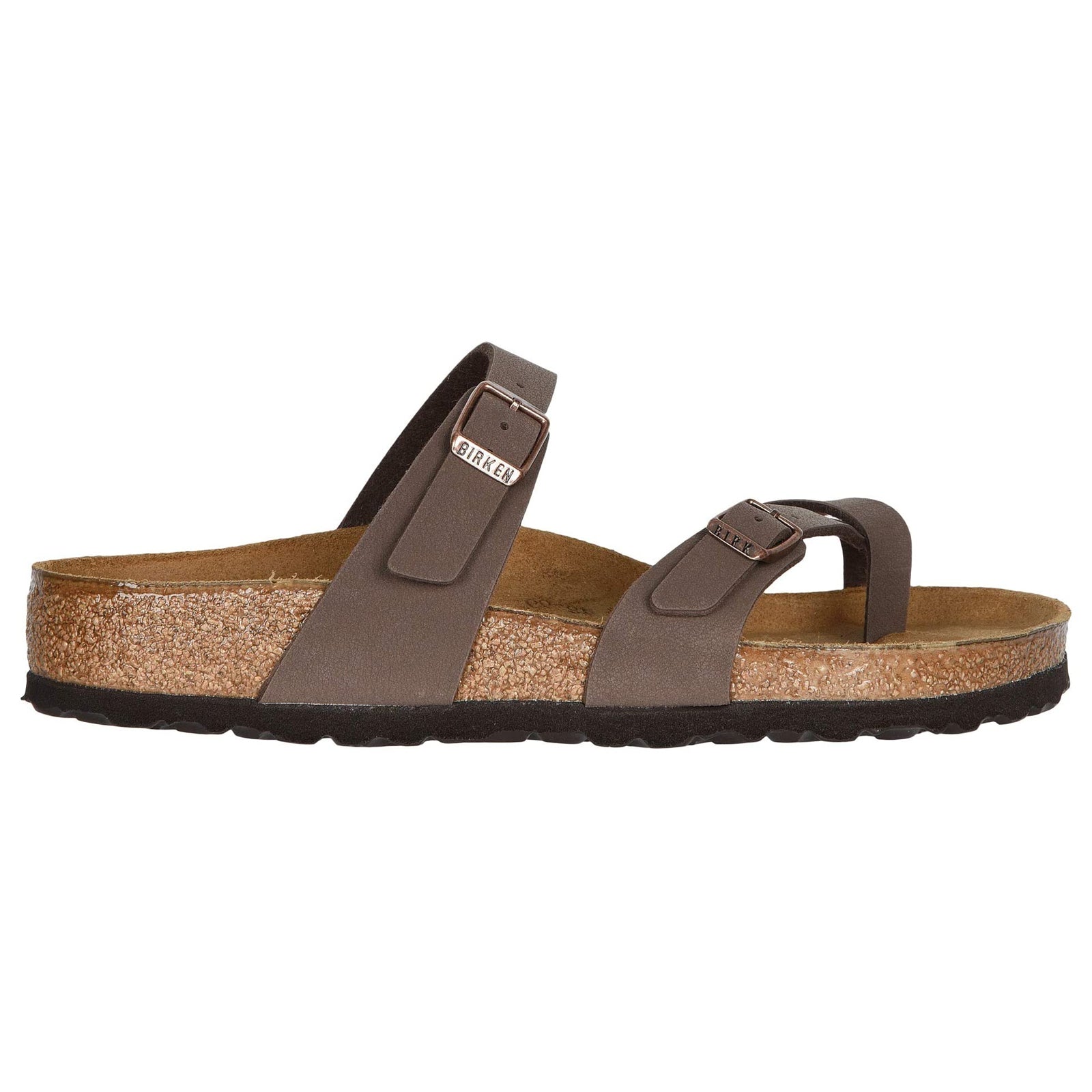 Birkenstock Mayari 071061 Birko-Flor Unisex Sandals - Mocca - 37#color_mocca