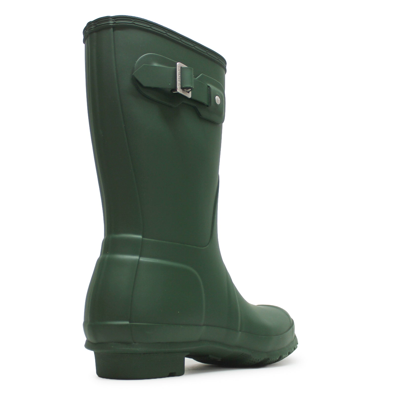 Hunter Original Rubber Women's Short Wellington Boots#color_green