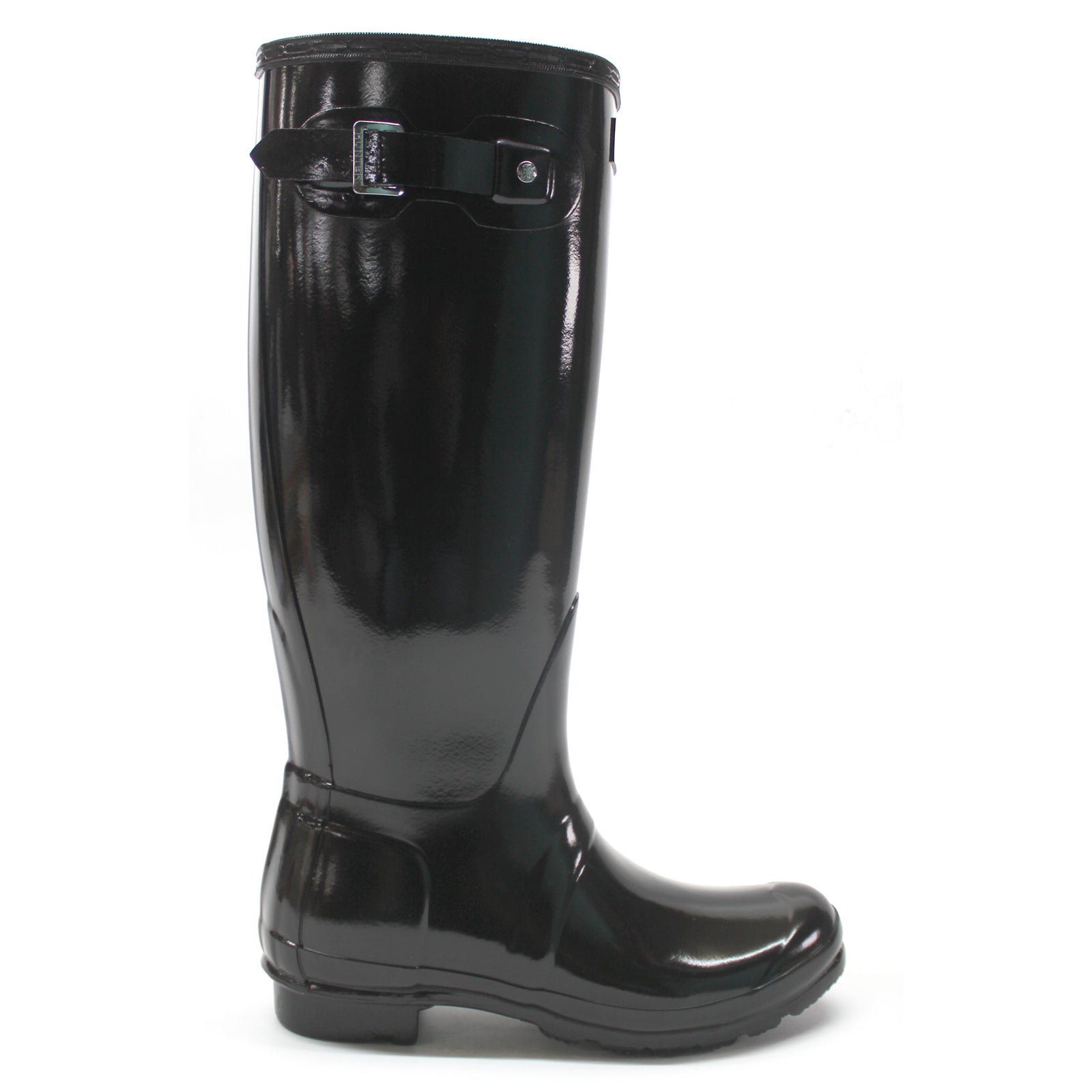 Hunter Original Tall Wellington Womens Rain Boots 10 Waterproof sale Matte Black