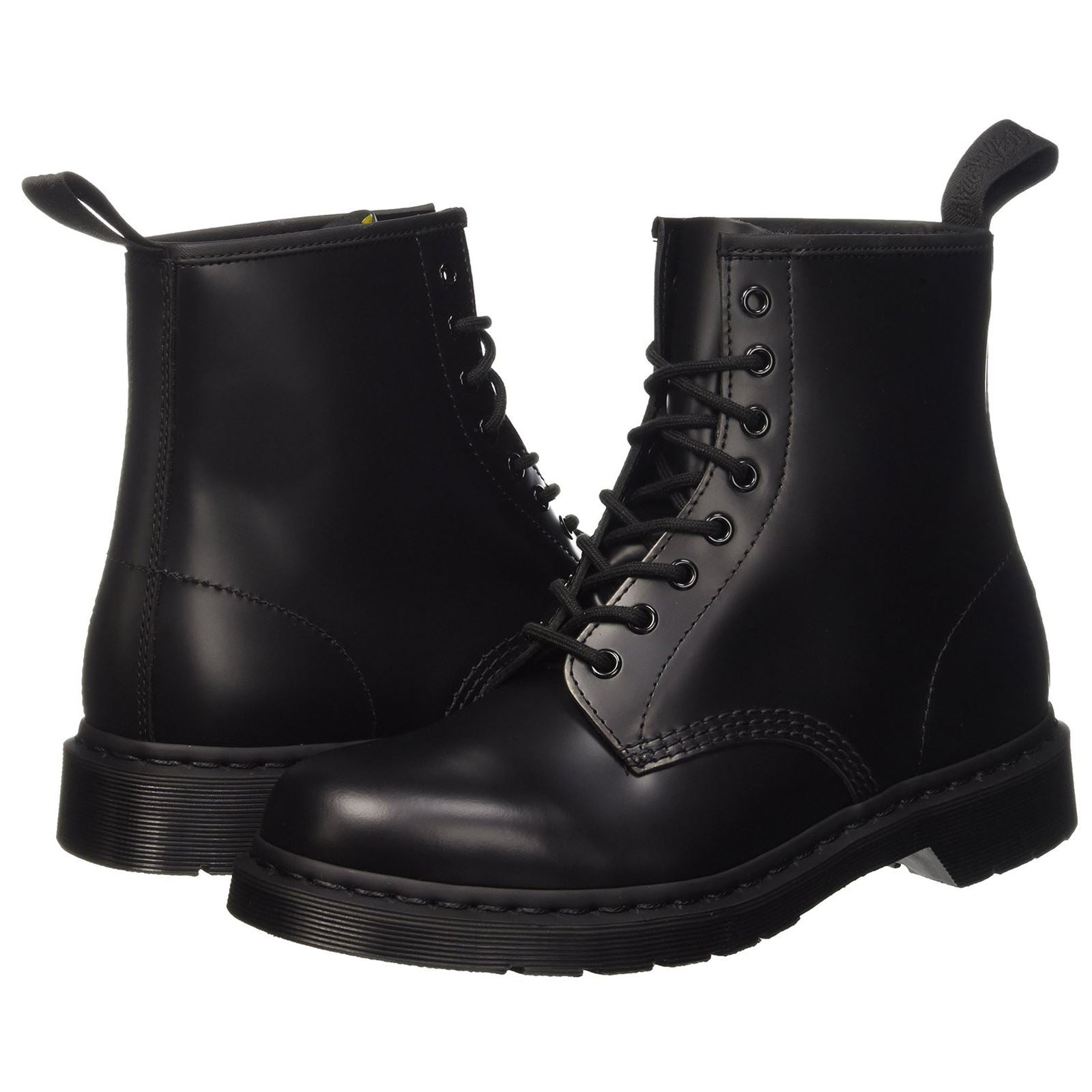 Dr. Martens 1460 8 Eyelet Mono Smooth 14353001 Unisex Boots Black - 6 UK#color_black