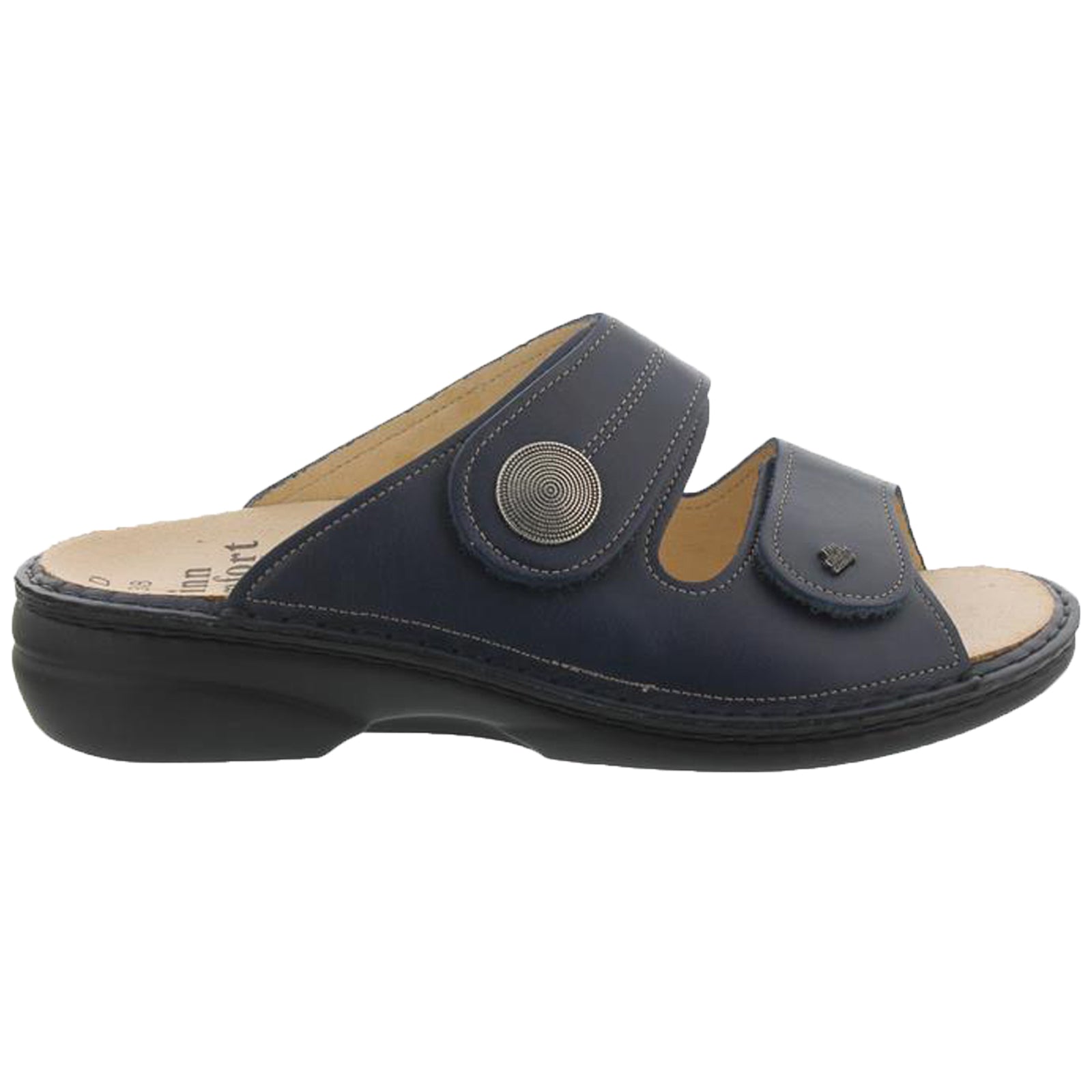 Finn Comfort 2550 Sansibar Missouri 2550-120040 Womens Sandals Blue - 5 UK - 38 EU - 7-7.5 US#color_blue