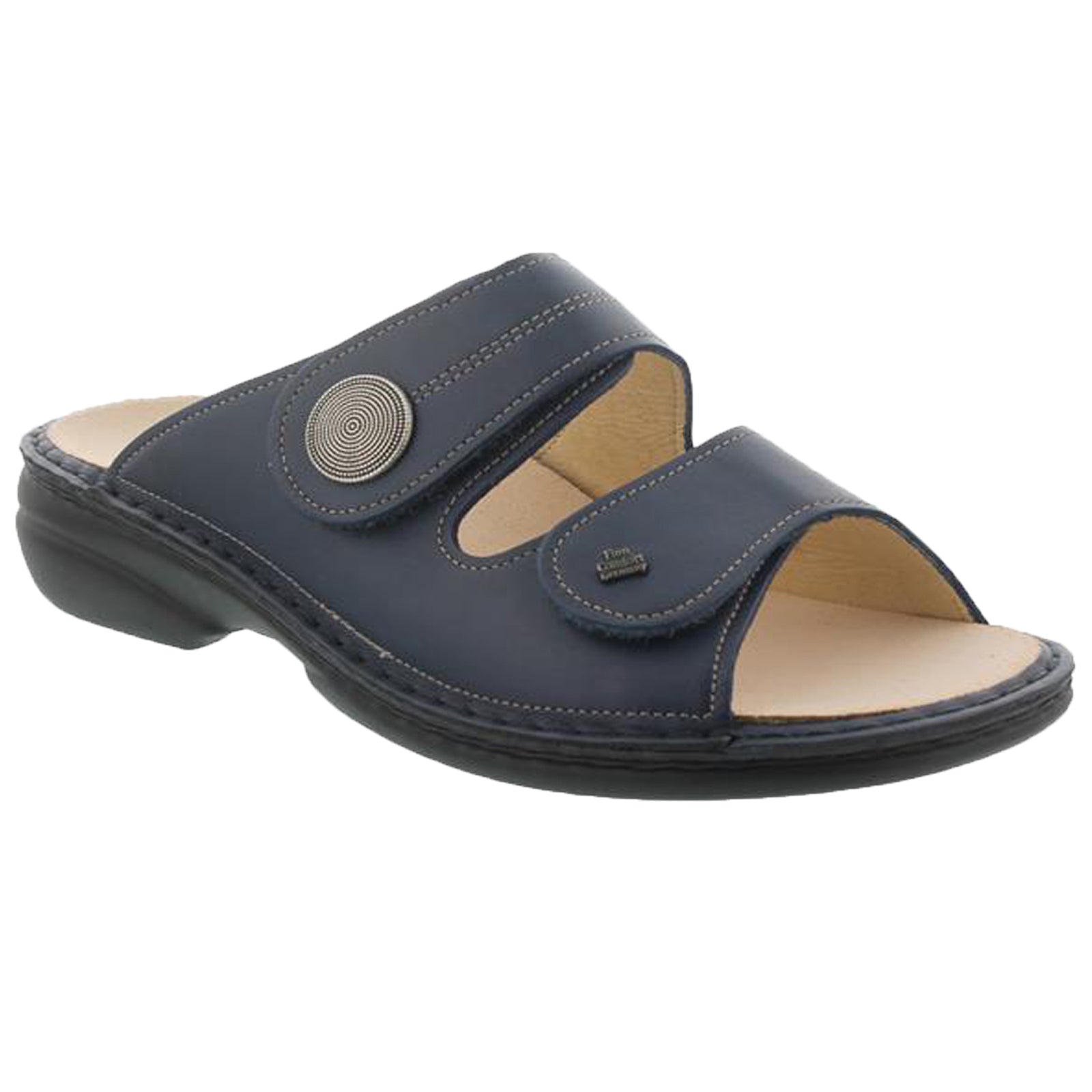 Finn Comfort 2550 Sansibar Missouri 2550-120040 Womens Sandals Blue - 5 UK - 38 EU - 7-7.5 US#color_blue