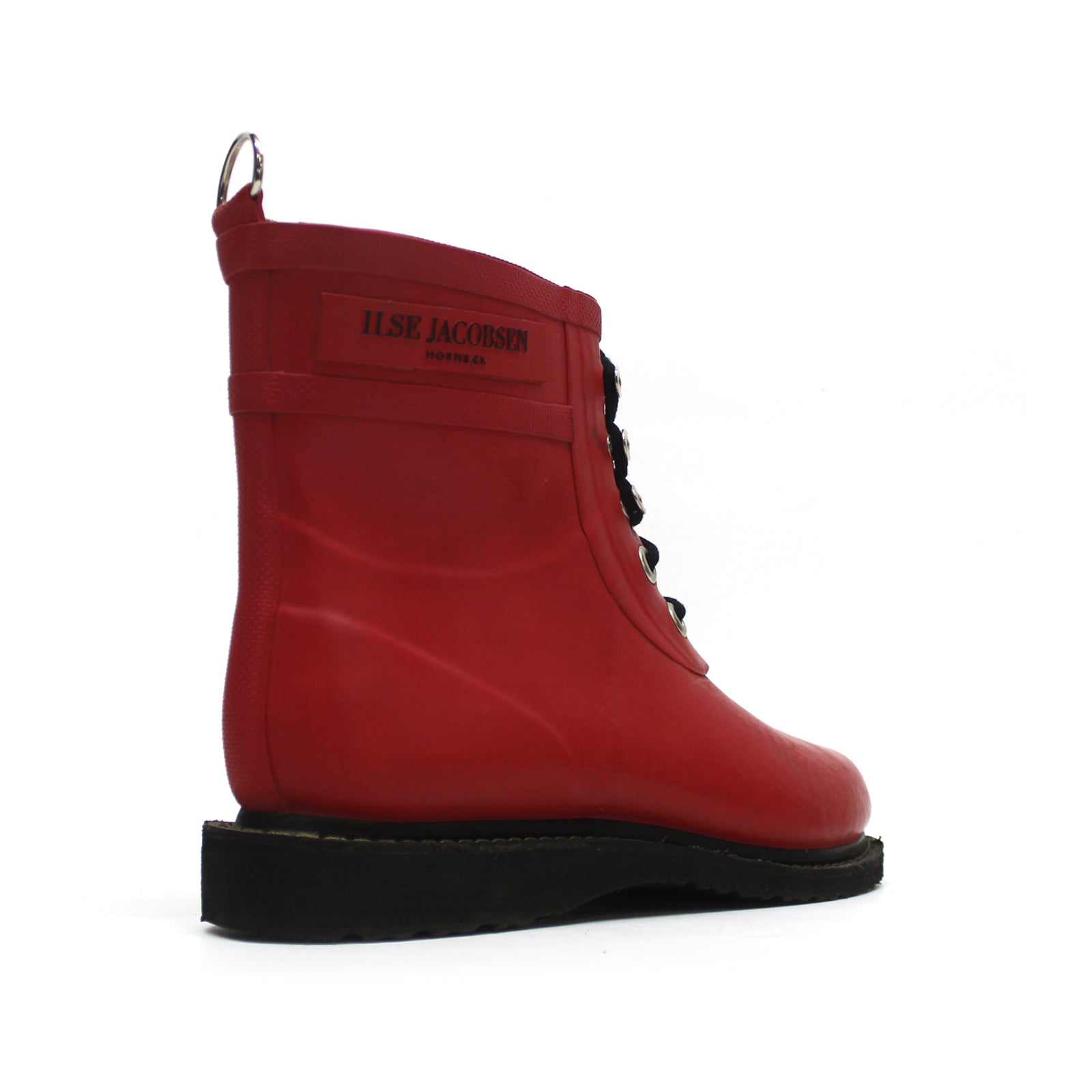 Ilse Jacobsen Rub2 Rubber Womens Boots#color_red