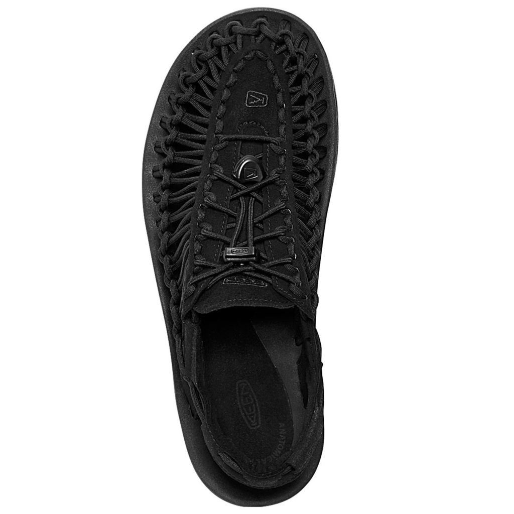 Keen UNEEK Astoria 2-Cord Men's Monochrome Sandals#color_black