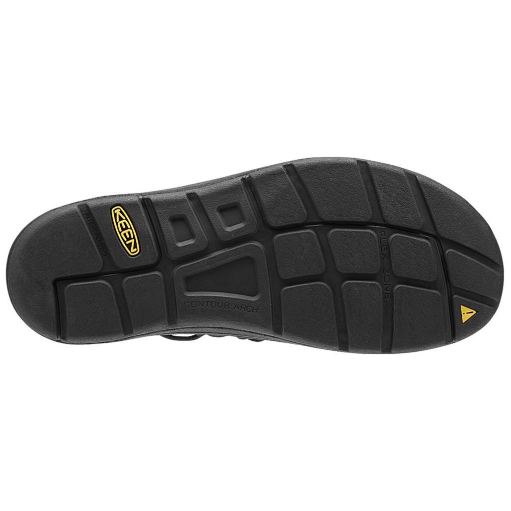 Keen UNEEK Astoria 2-Cord Men's Monochrome Sandals#color_black