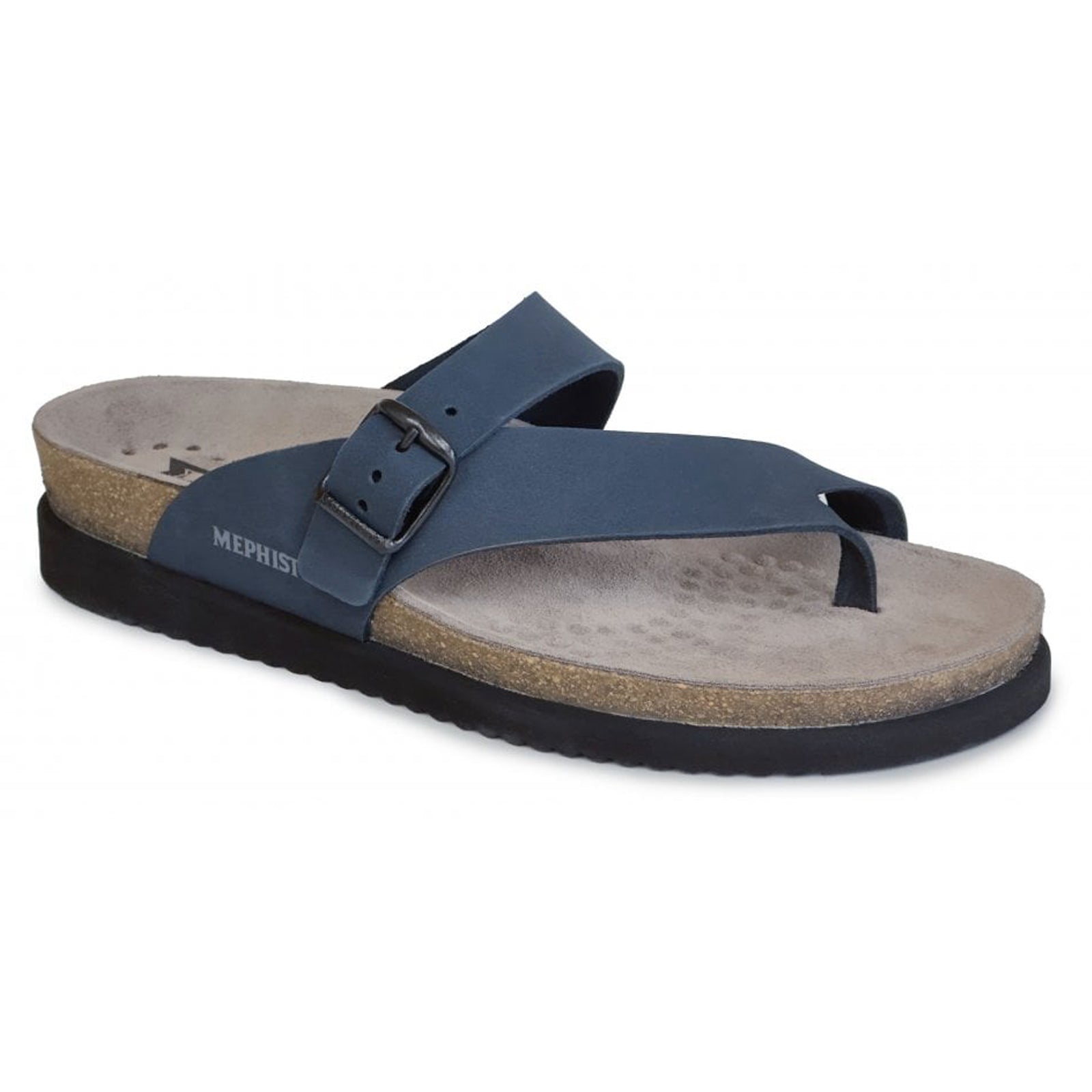 Mephisto Helen Navy Womens Sandals#color_navy