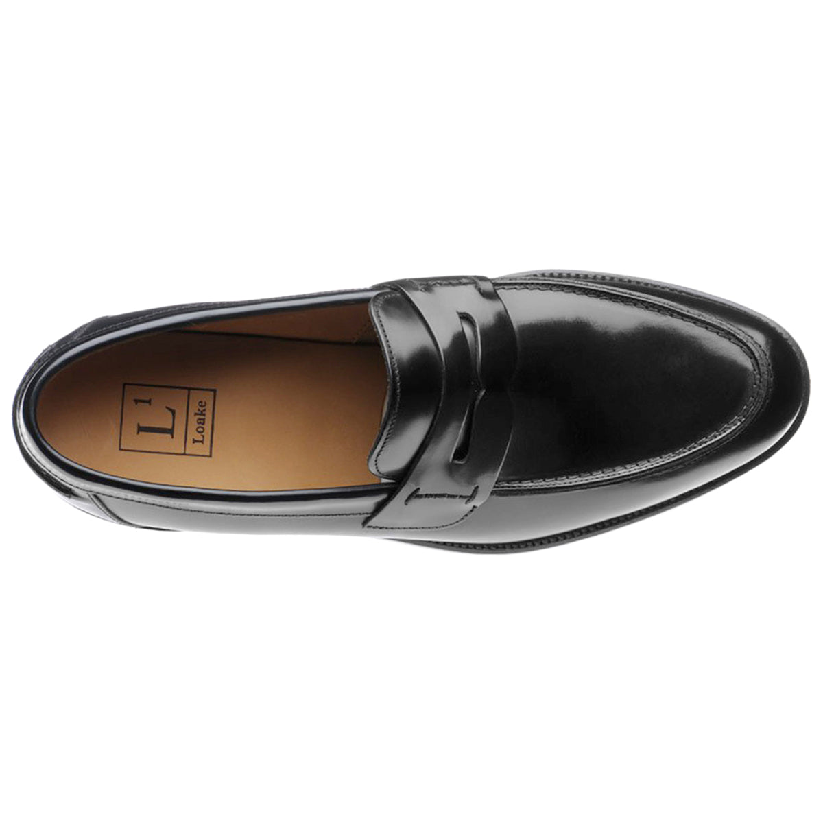 Loake 256B-BLK 256B-BLK     Mens Shoes - Black - 7#color_black