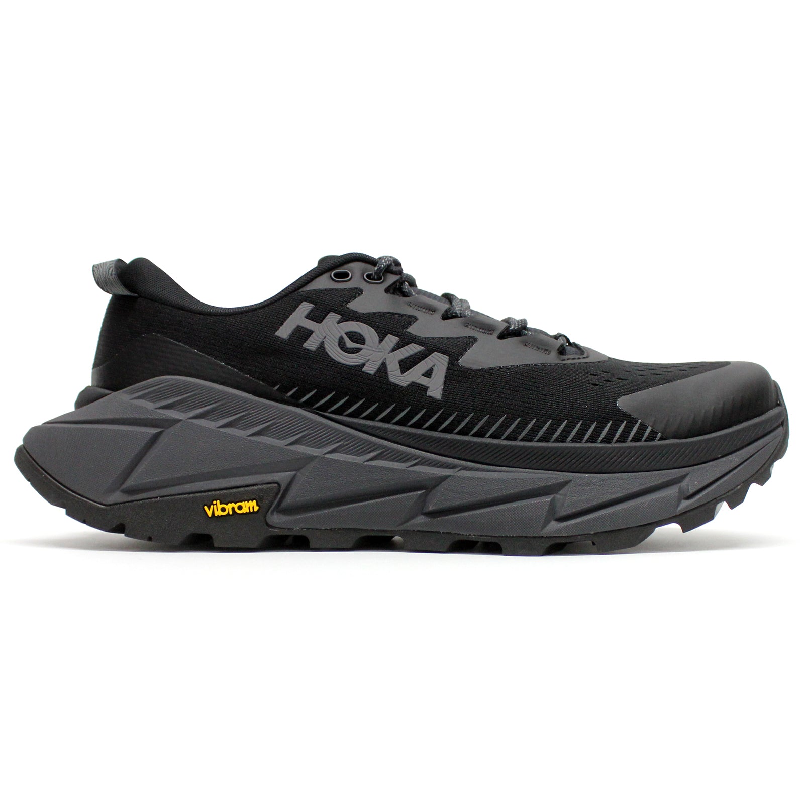 Hoka Skyline Float X Textile Synthetic Mens Trainers#color_black black