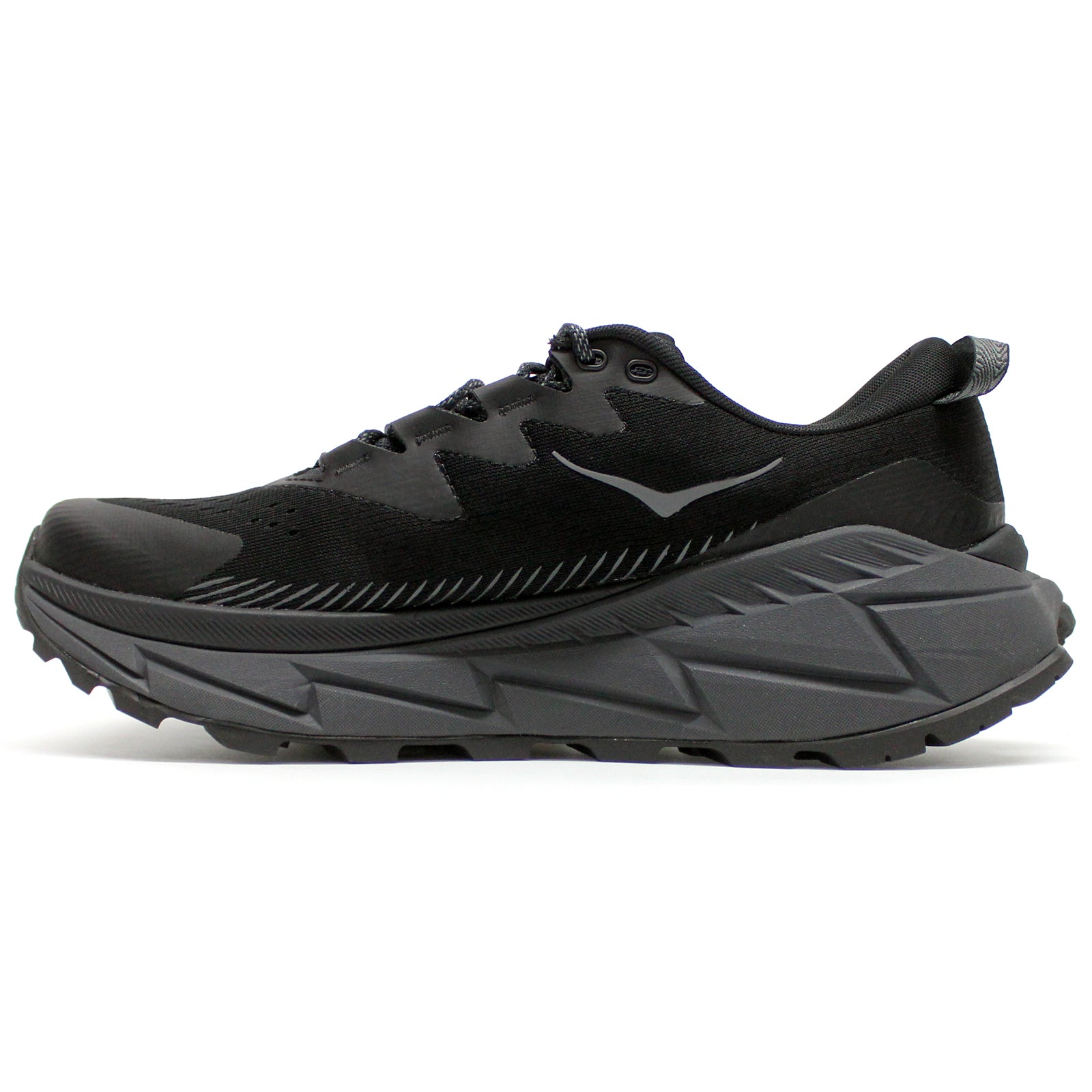 Hoka Skyline Float X Textile Synthetic Mens Trainers#color_black black