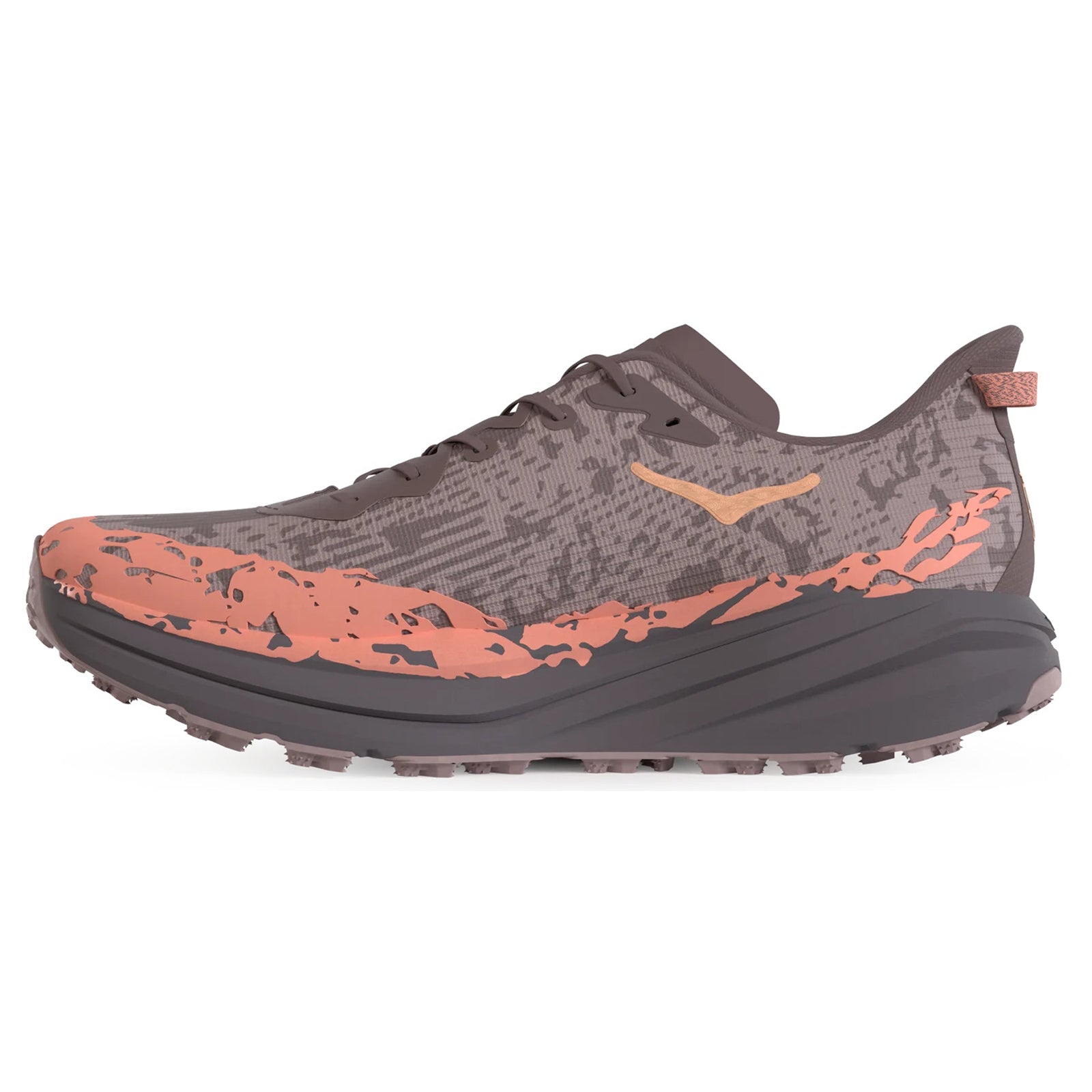 Hoka Speedgoat 6 GTX Textile Womens Trainers#color_smoky quartz quartzite