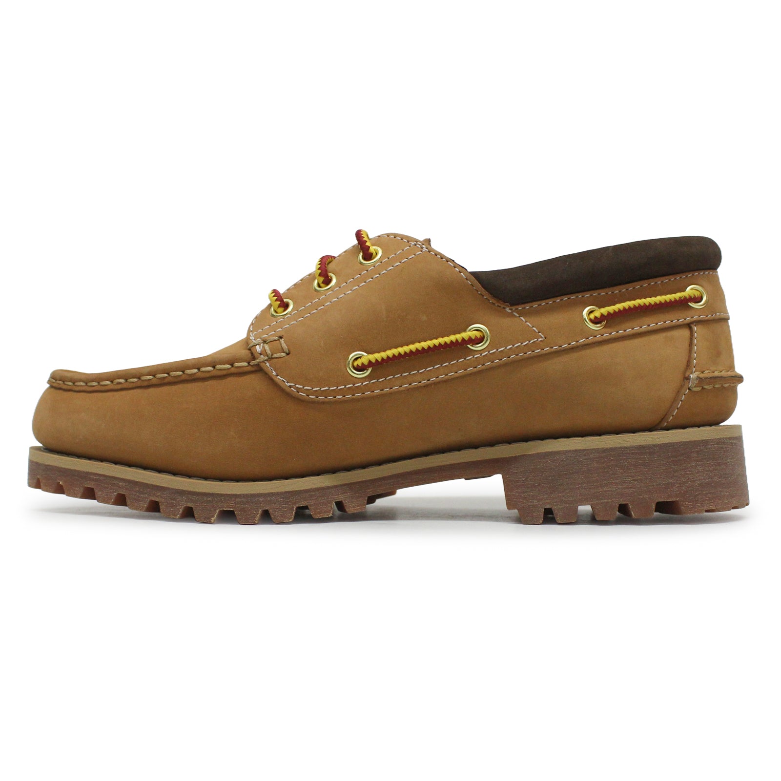 Timberland Authentic Boat Nubuck Mens Shoes#color_wheat