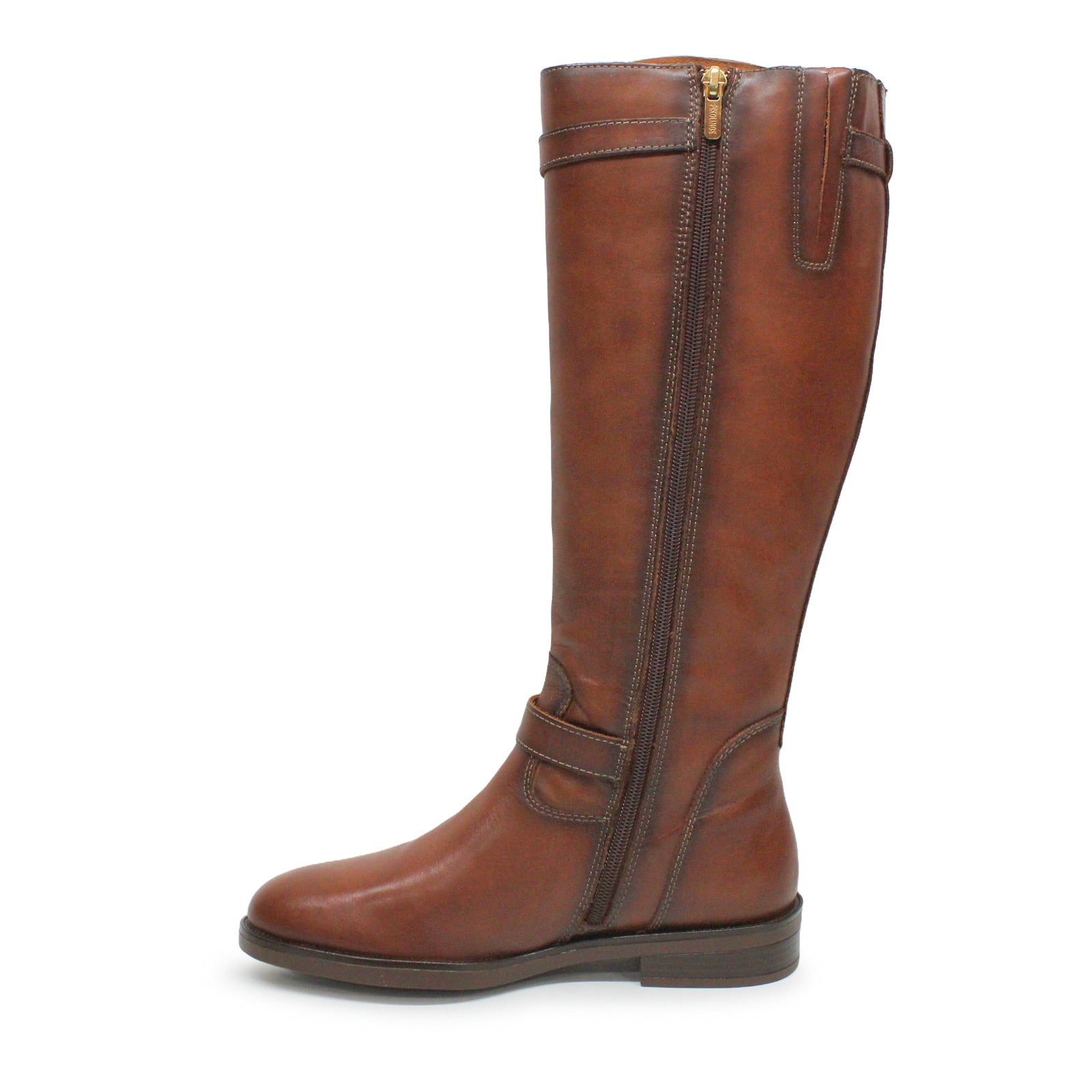 Pikolinos Puertollano W3C-9632 Leather Womens Boots#color_cuero