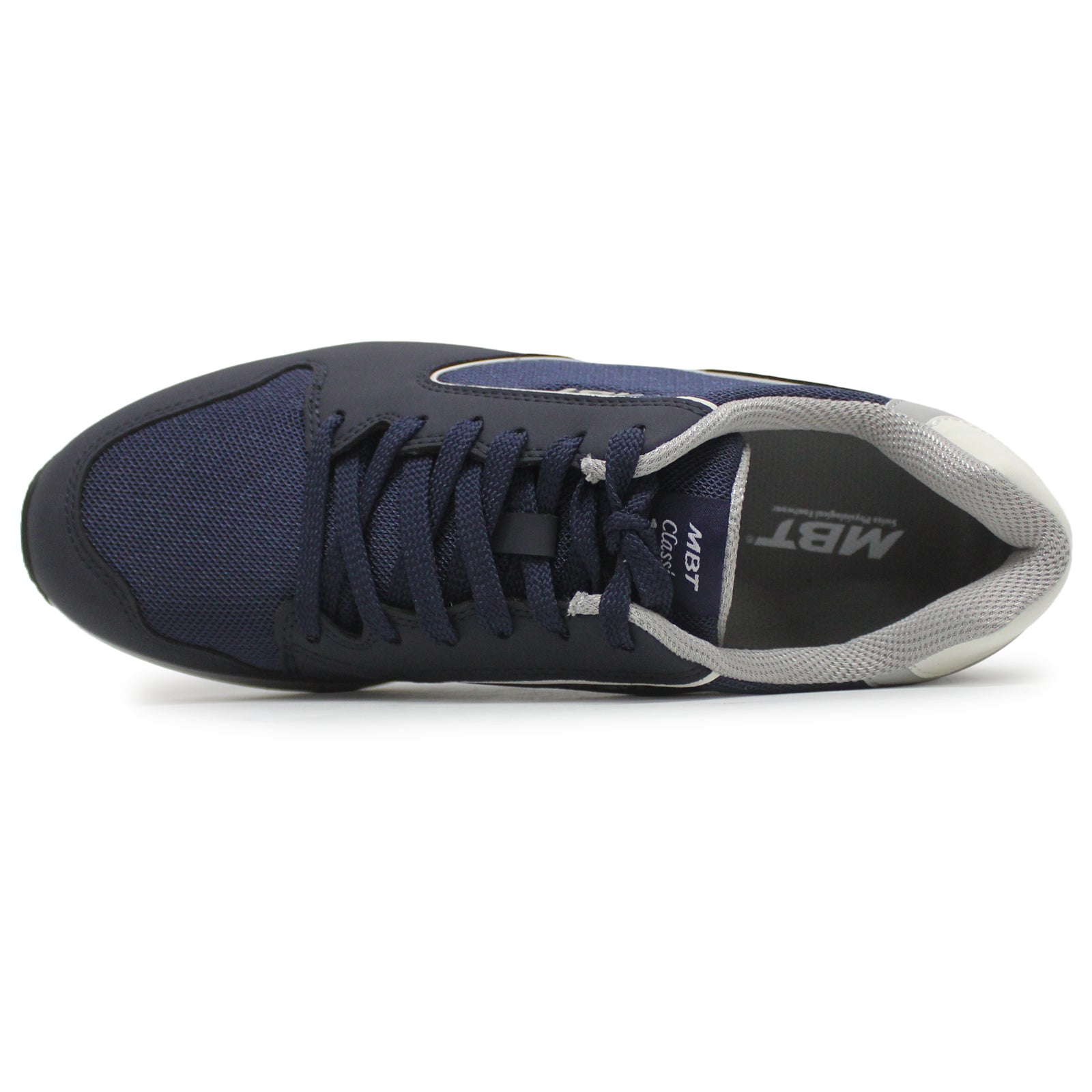 MBT 1997 Classic II Suede Textile Mens Trainers#color_dark navy