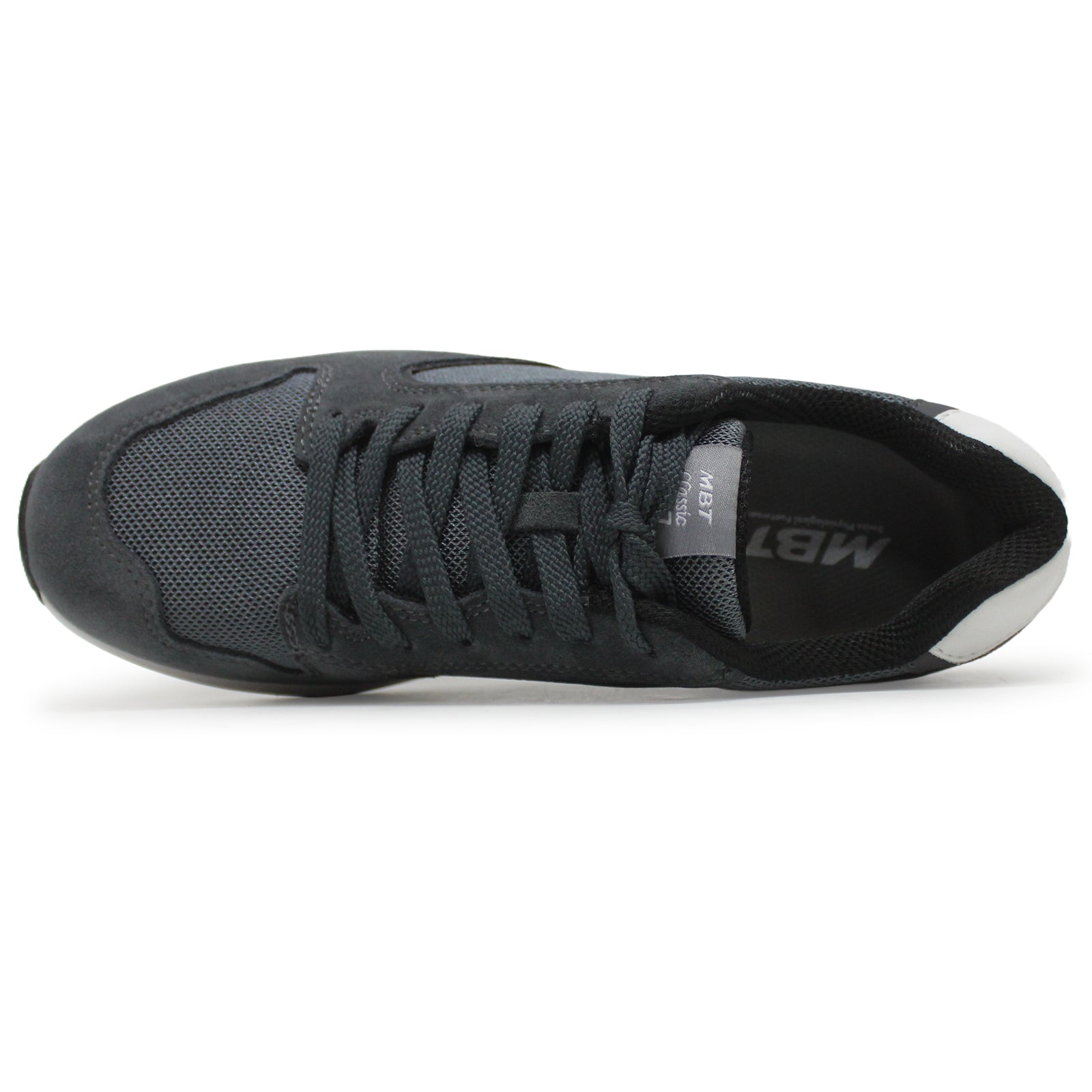 MBT 1997 Classic II Suede Textile Womens Trainers#color_dark grey