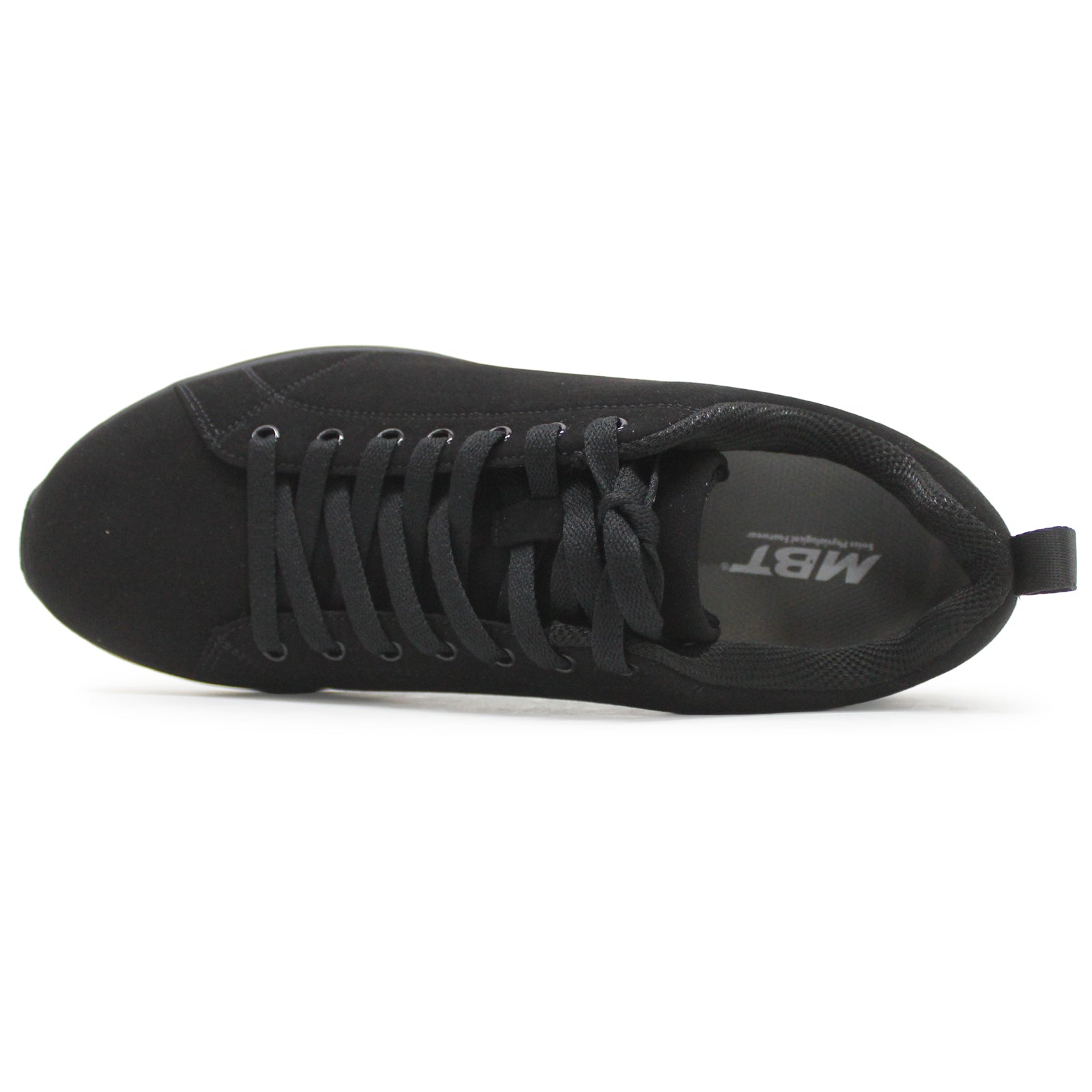 MBT M1500 Suede Mens Trainers#color_black black