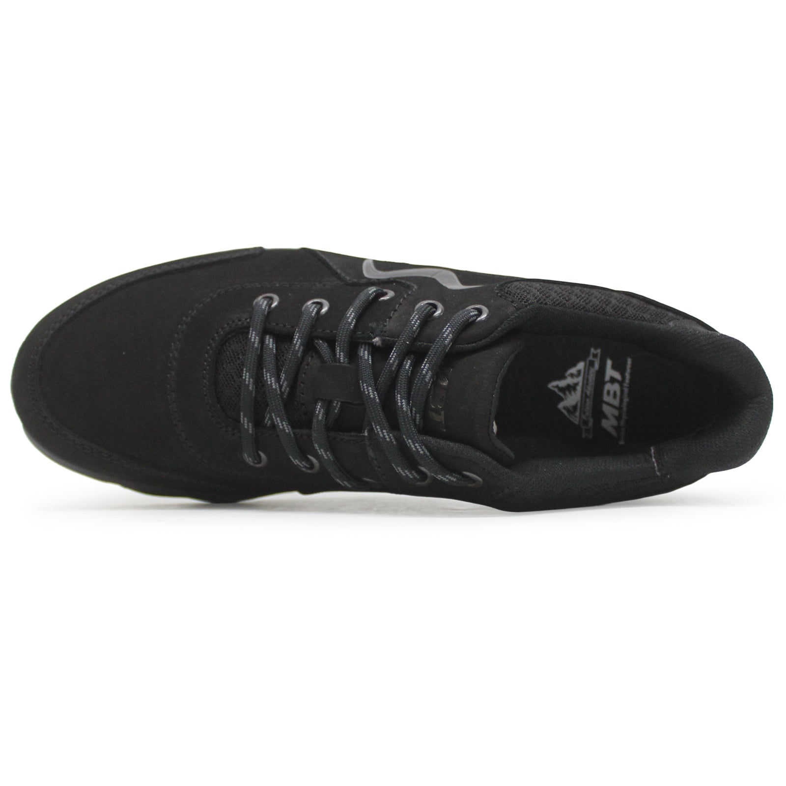 MBT Mawensi Nubuck Textile Womens Trainers#color_black