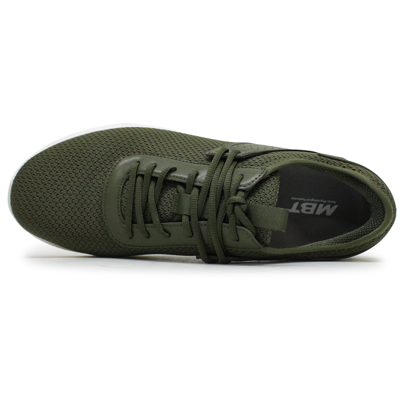 MBT Myto Textile Synthetic Mens Trainers#color_army green