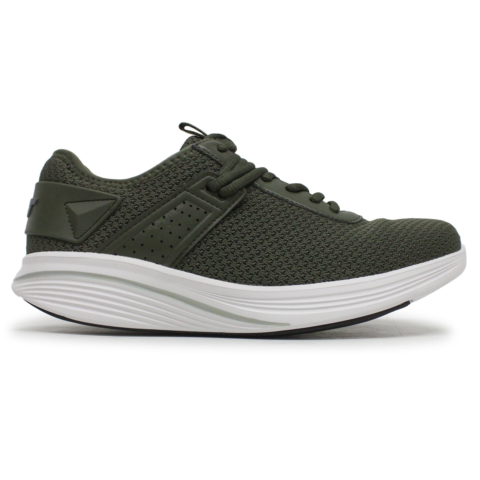 MBT Myto Textile Synthetic Womens Trainers#color_army green