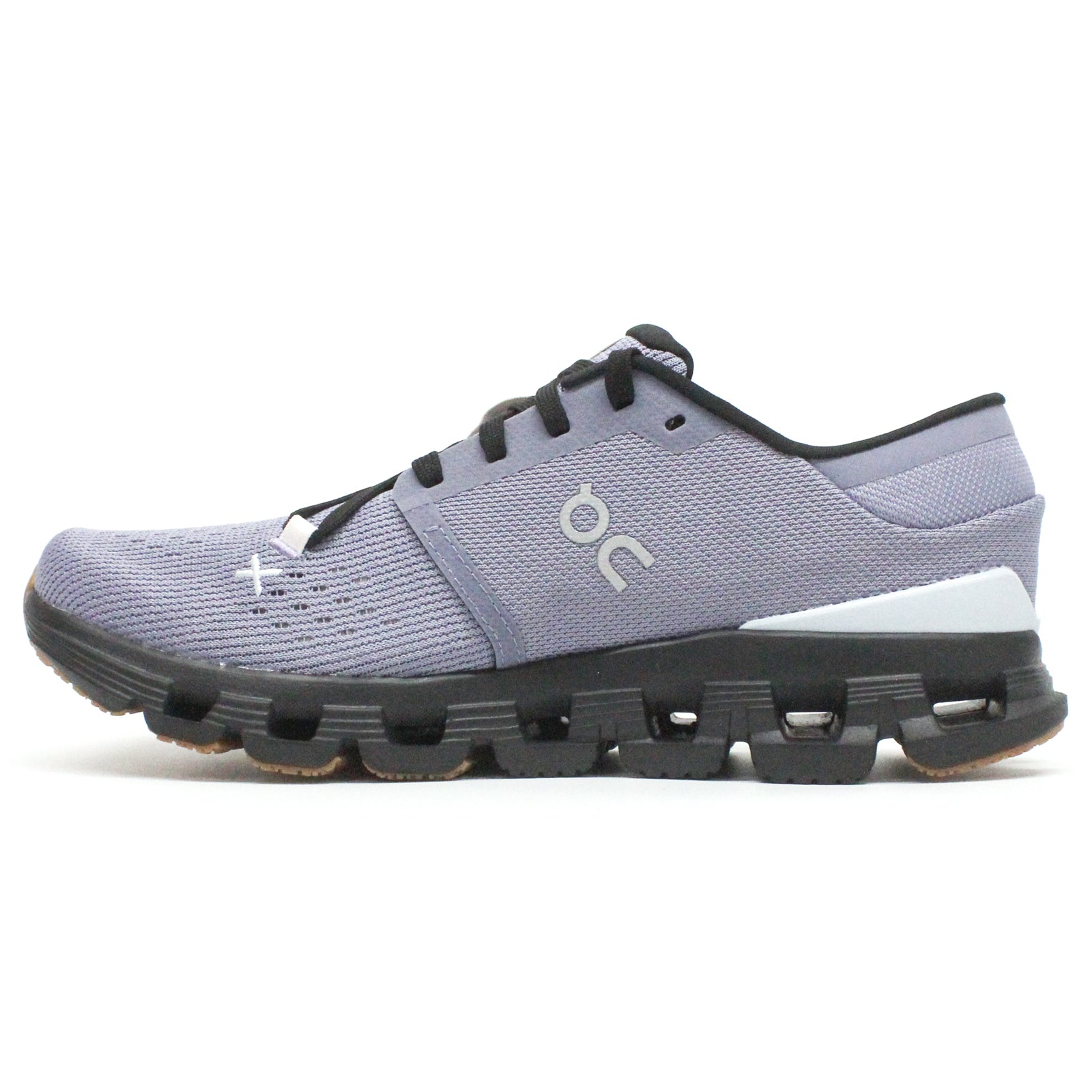 On Cloud X 4 Textile Synthetic Women's Running Shoes#color_feather black