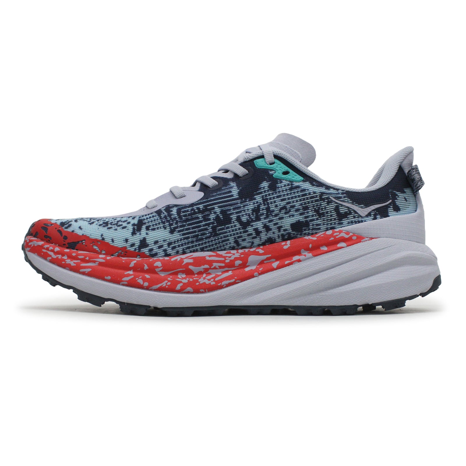 Hoka Speedgoat 6 Textile Mens Trainers#color_gull stormy skies