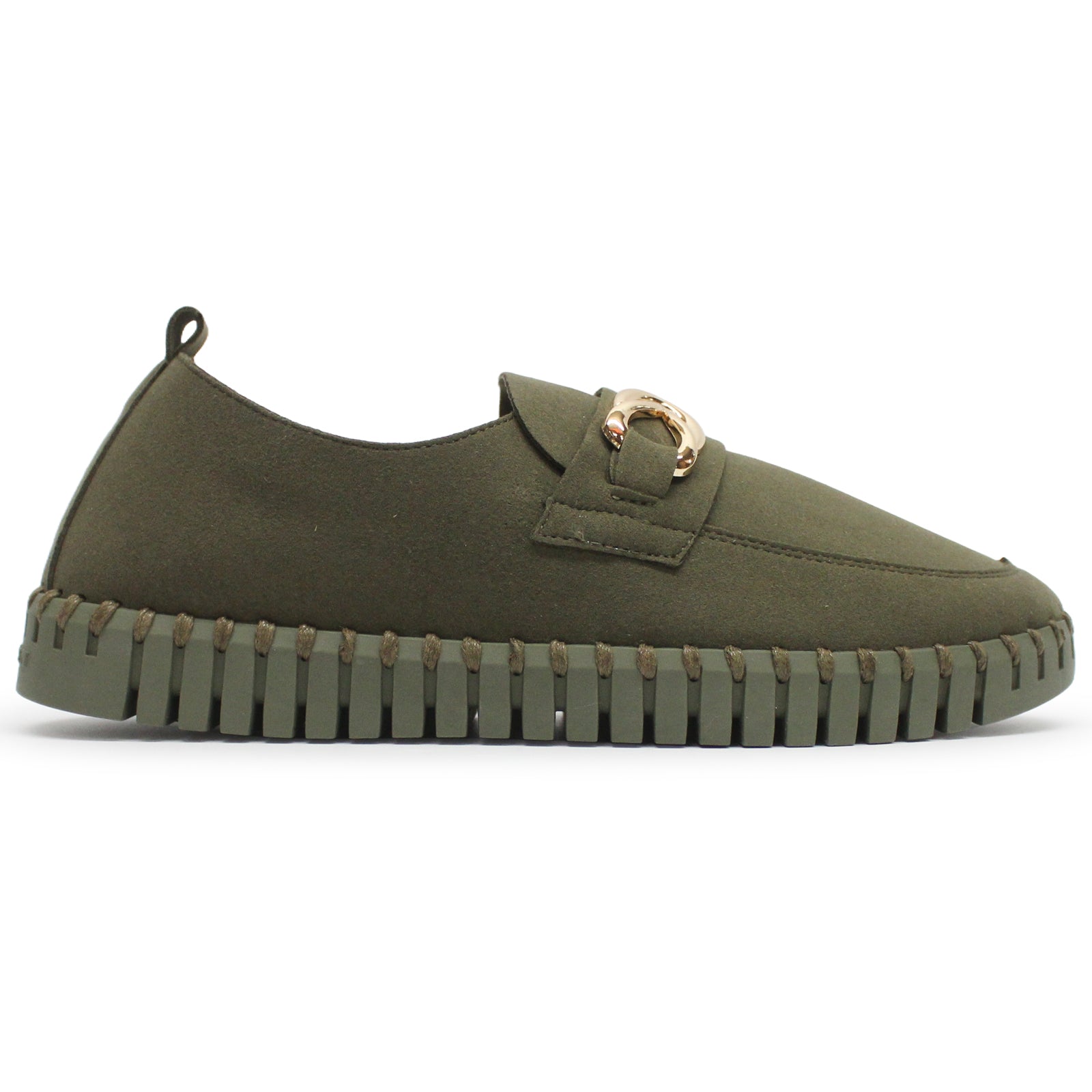 Ilse Jacobsen Tulip 3976 Textile Womens Shoes#color_deep olive deep olive