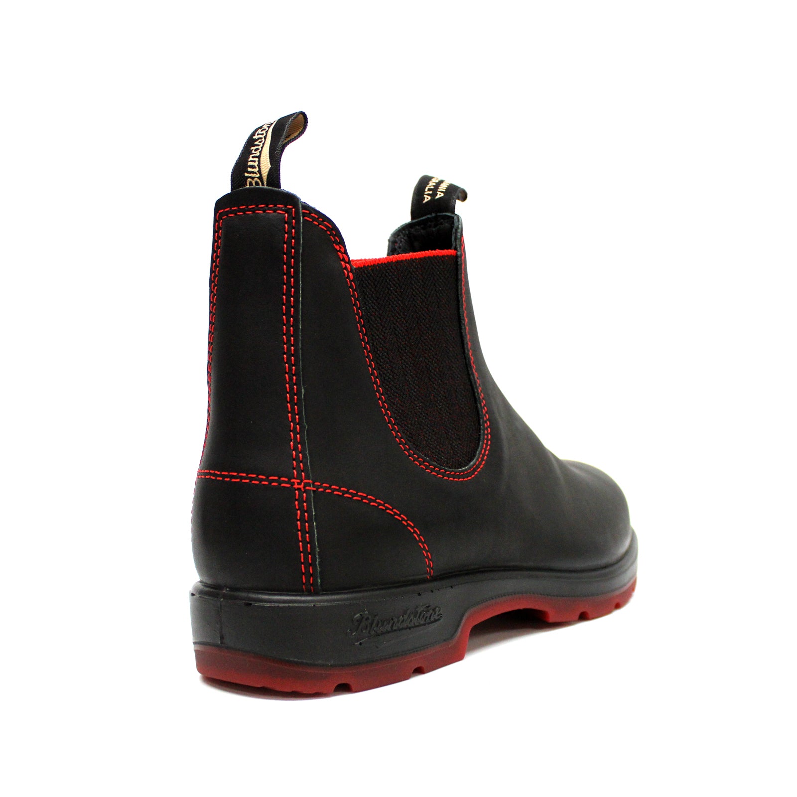 Blundstone 2342 Leather Unisex Boots#color_black red black