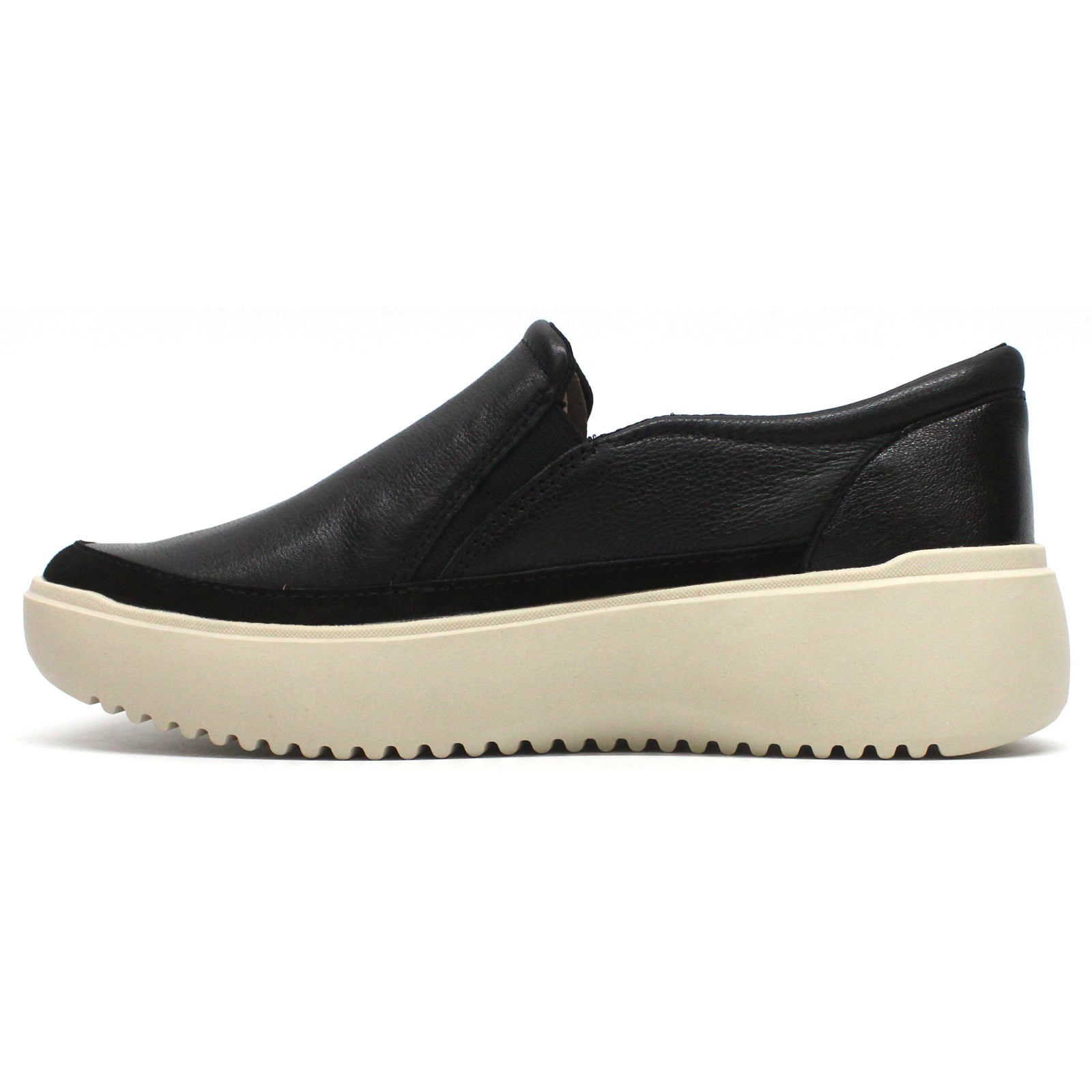 Vionic Kearny Leather Womens Shoes#color_black