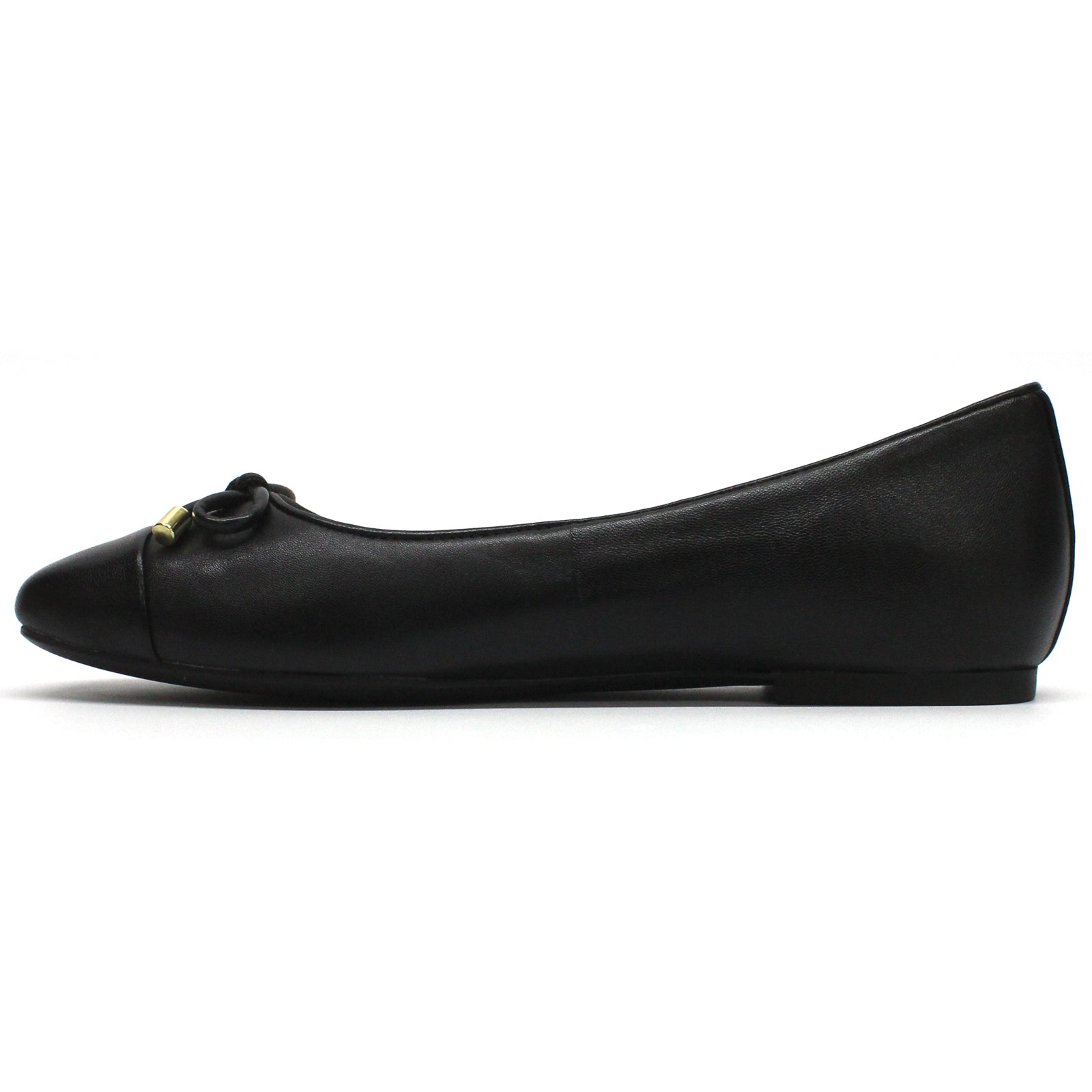 Vionic Klara Nappa Leather Womens Shoes#color_black