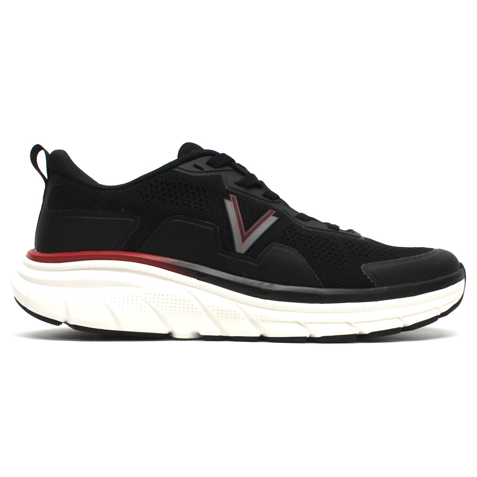 Vionic Walk Max Textile Synthetic Mens Trainers#color_black