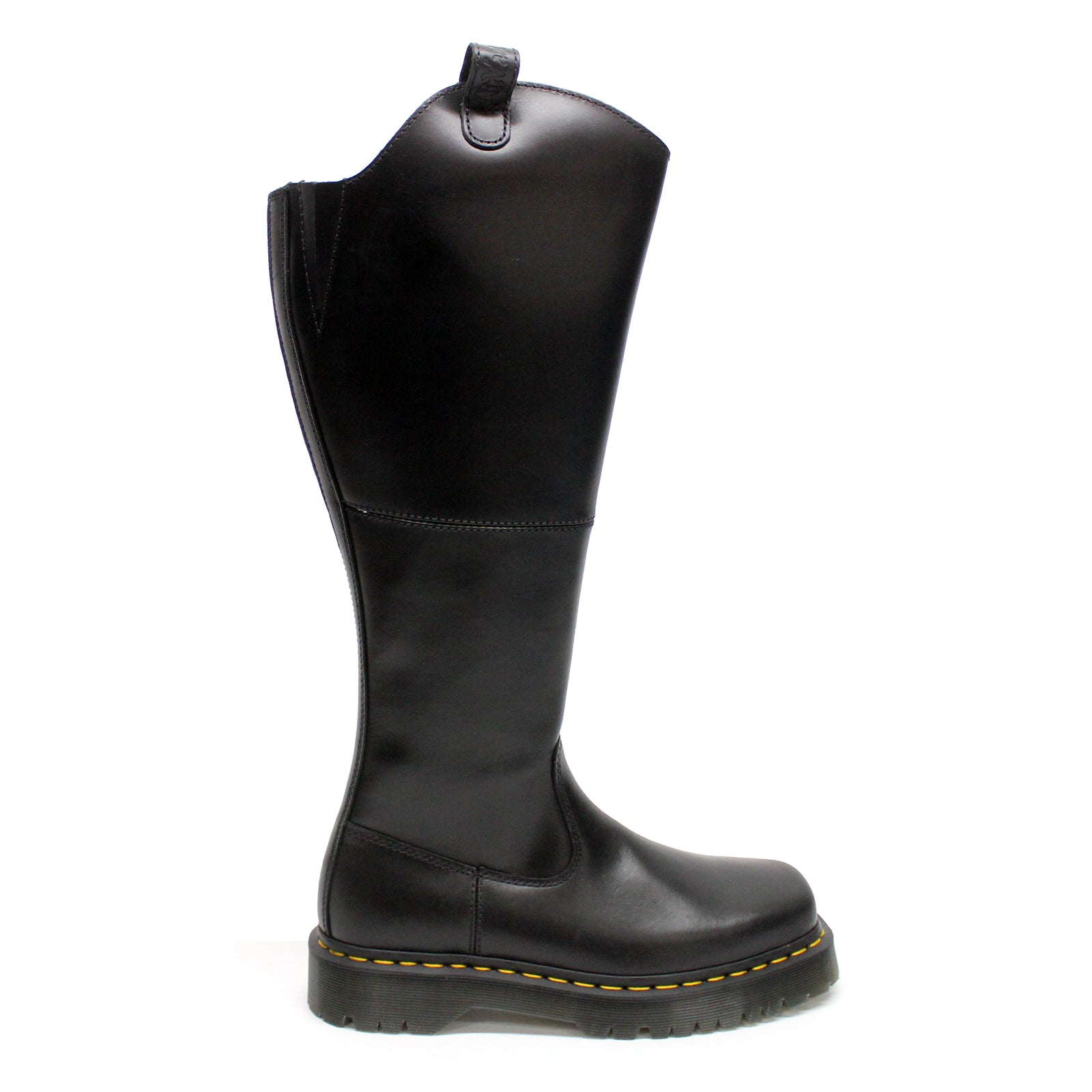 Dr. Martens Amaayah Hi Leather Womens Boots#color_black