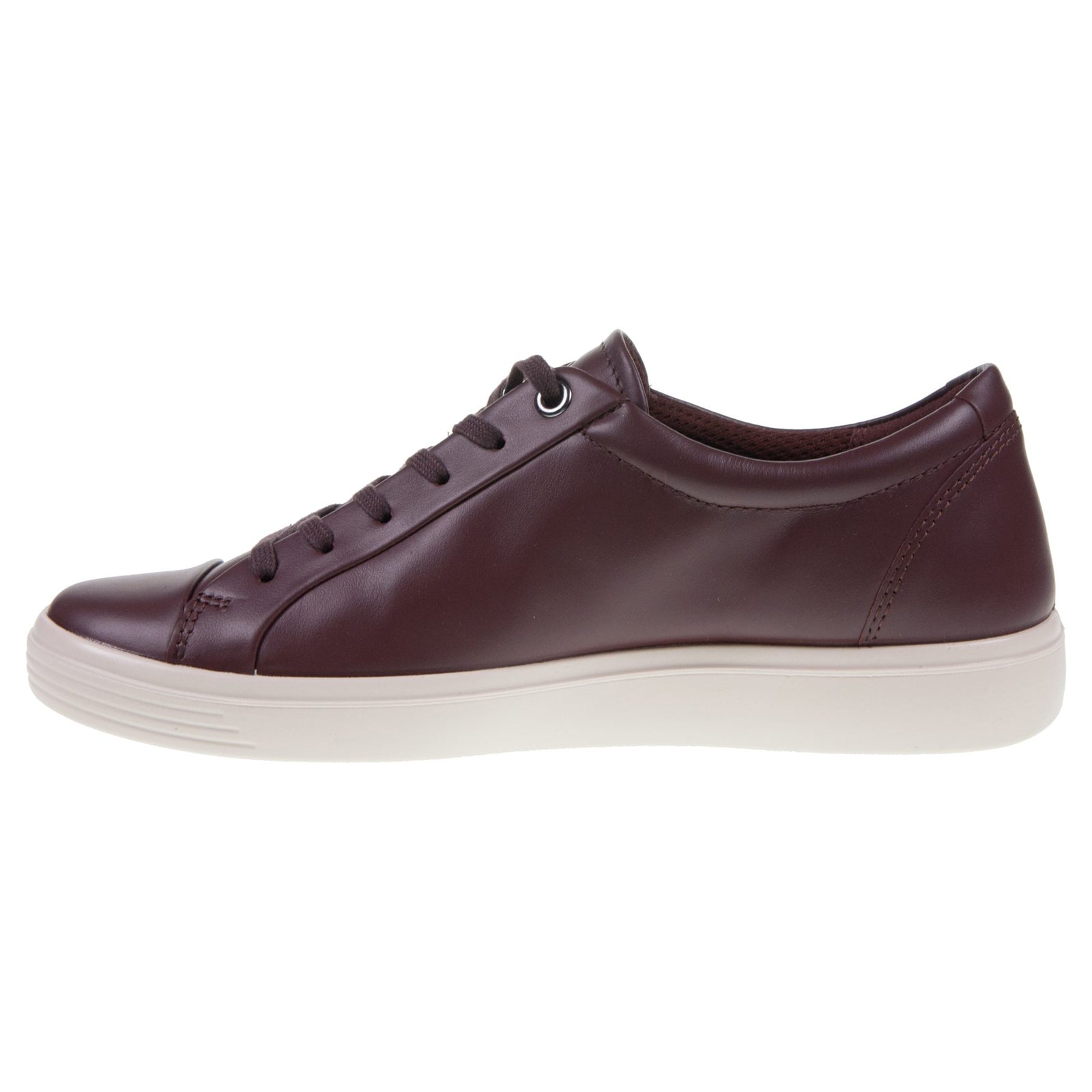 Ecco Classic 218613 Leather Womens Trainers#color_chocolat