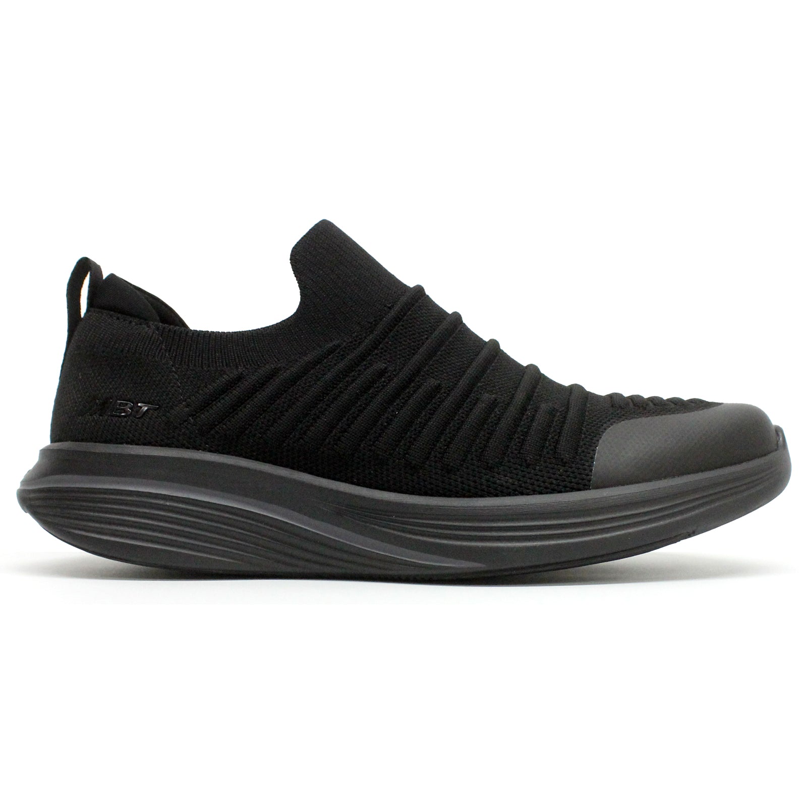 MBT M400 Synthetic Textile Womens Trainers#color_black black