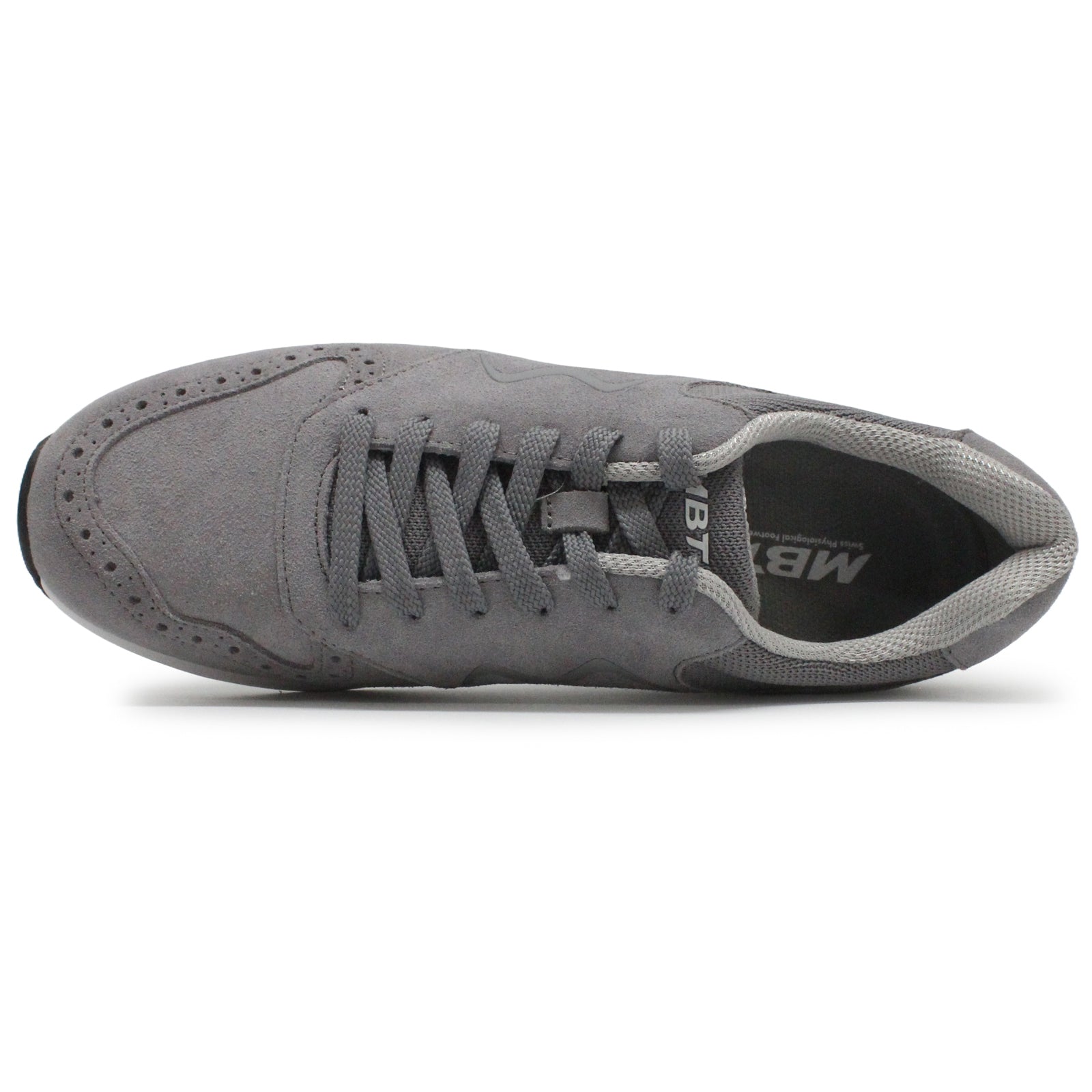 MBT Yuna Suede Mesh Womens Trainers#color_grey