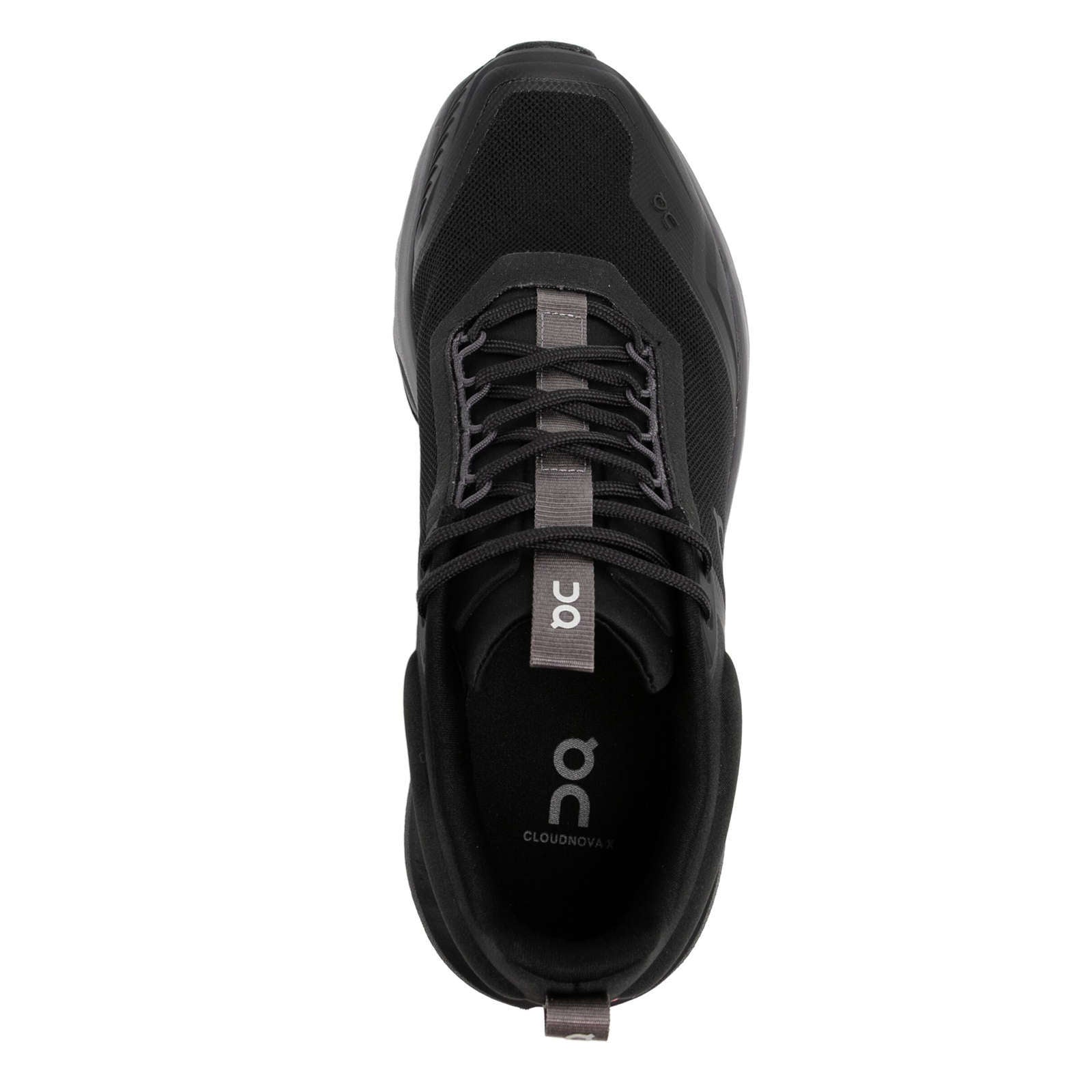 On Cloudnova X Textile Synthetic Women's Running Shoes#color_black eclps