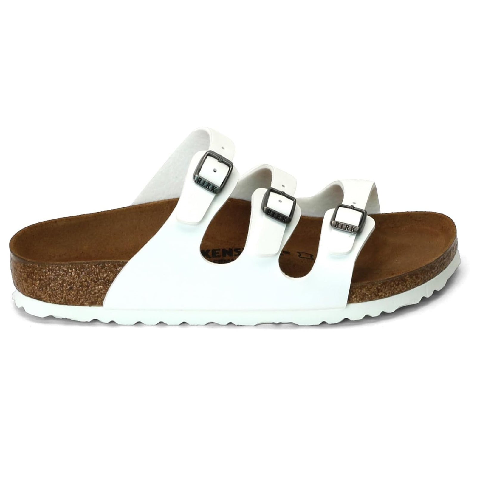 Birkenstock Florida Birko-Flor Unisex Sandals#color_white