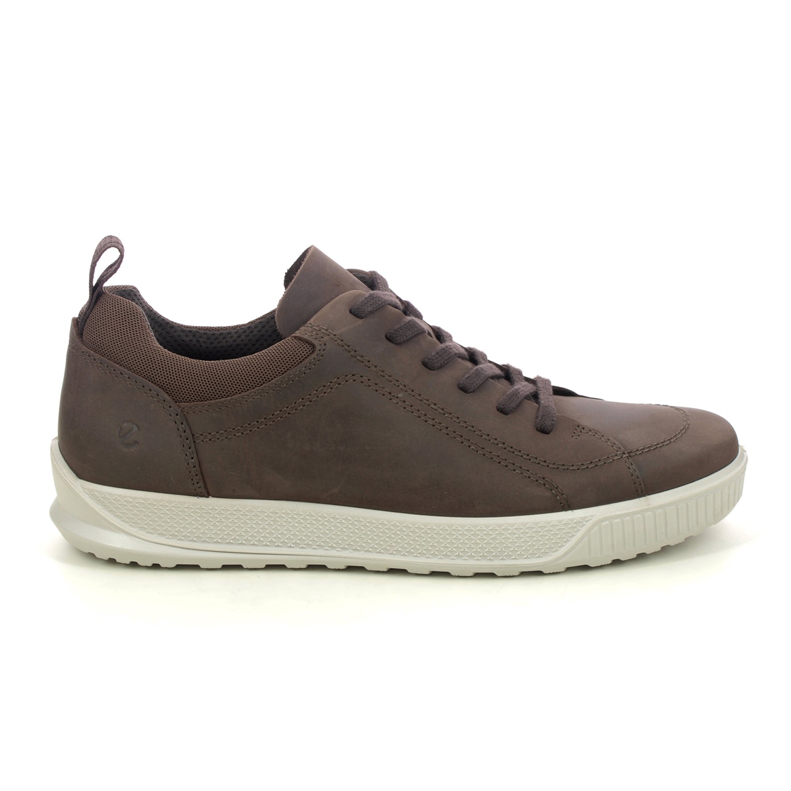 Ecco Byway 501664 Nubuck Leather Mens Trainers#color_coffee