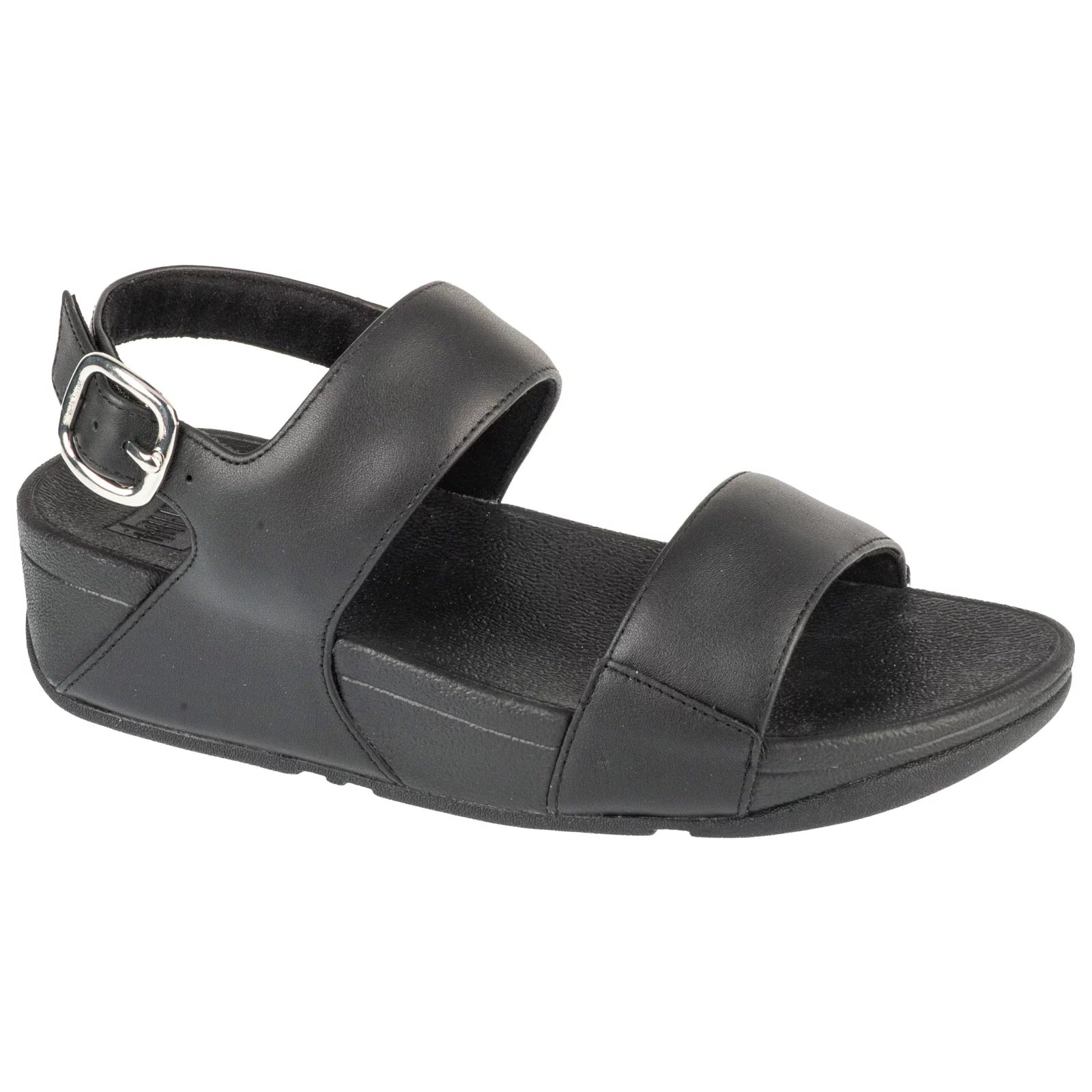 FitFlop Lulu Back Strap Leather Womens Sandals#color_all black