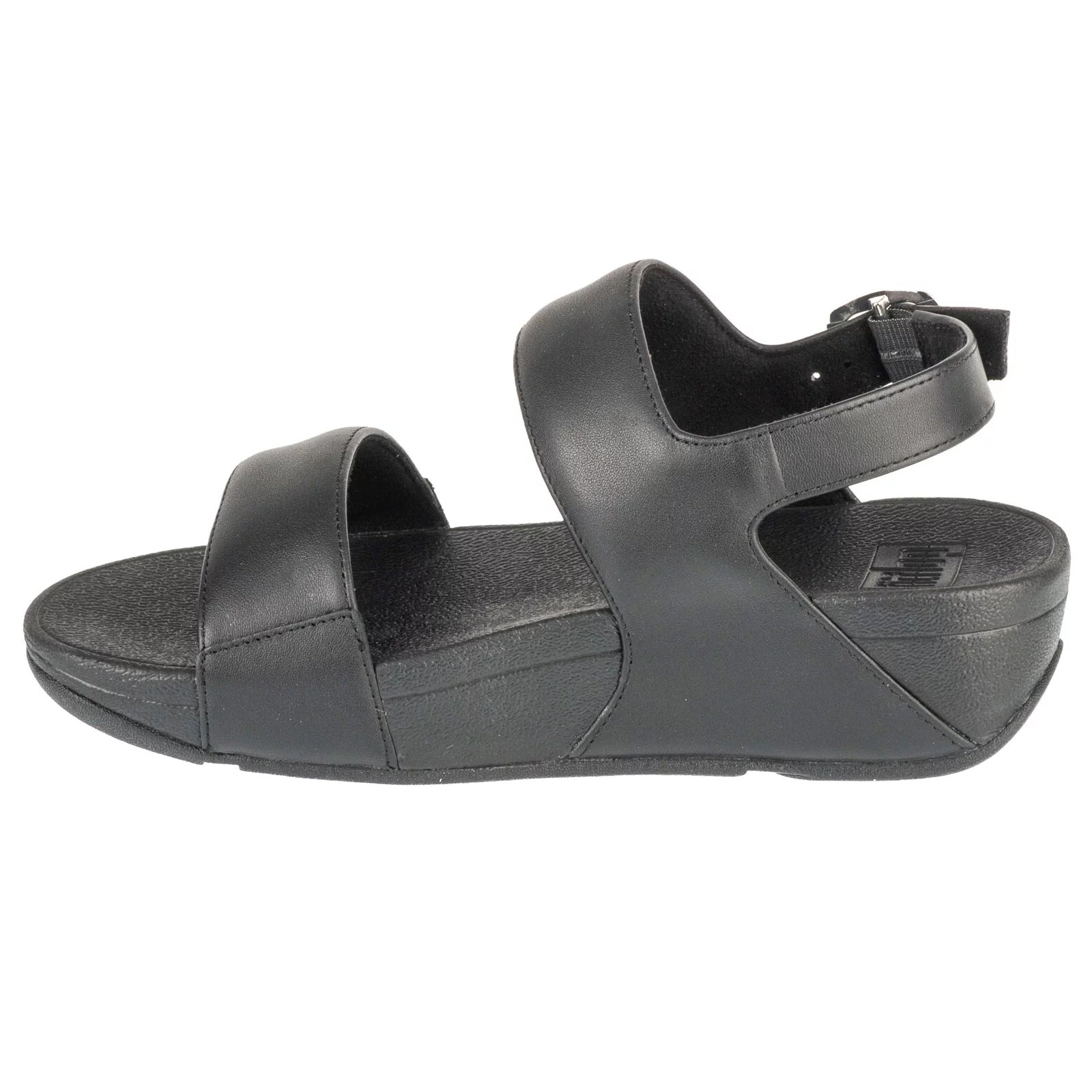 FitFlop Lulu Back Strap Leather Womens Sandals#color_all black