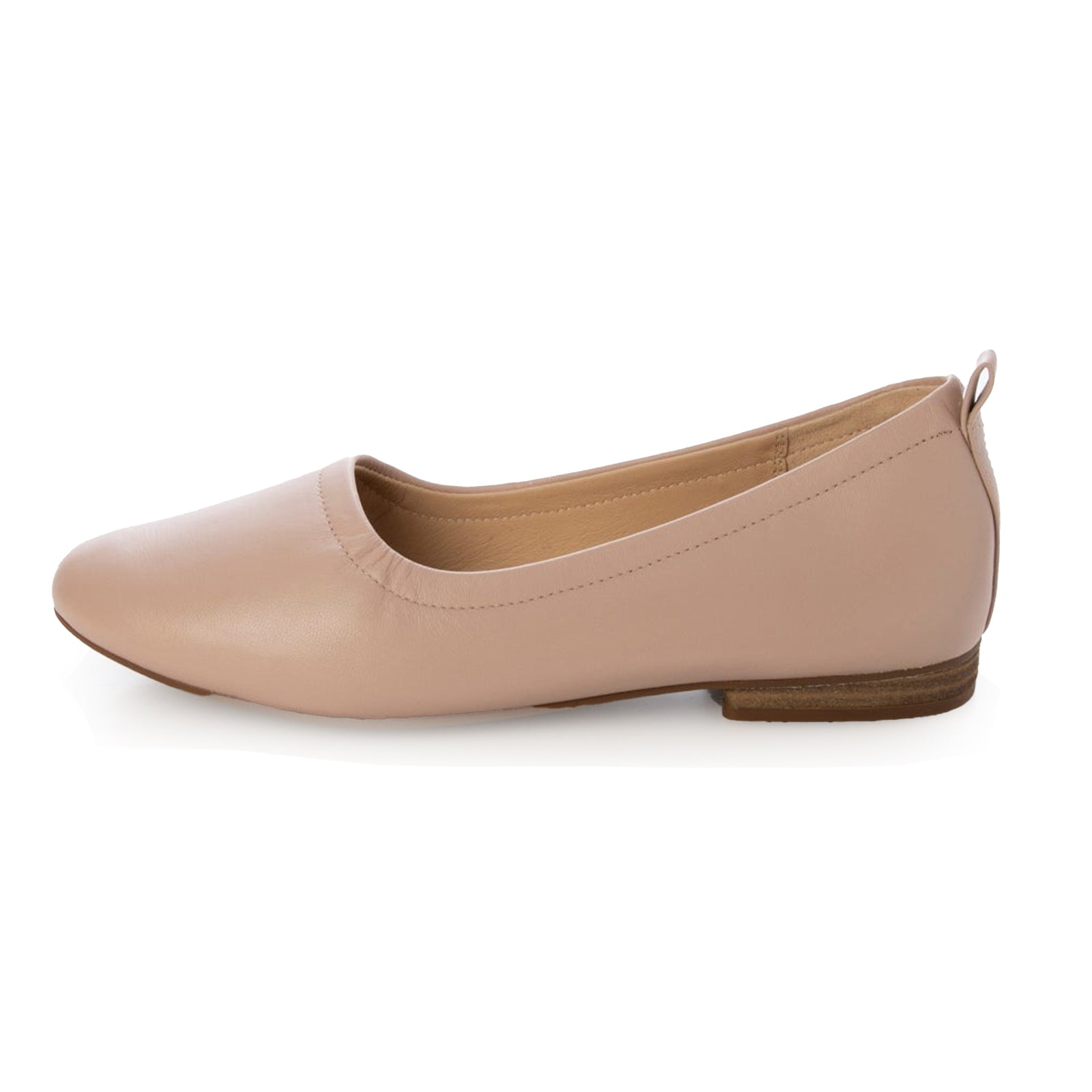 Clarks Fawna Soft Leather Womens Shoes#color_light pink