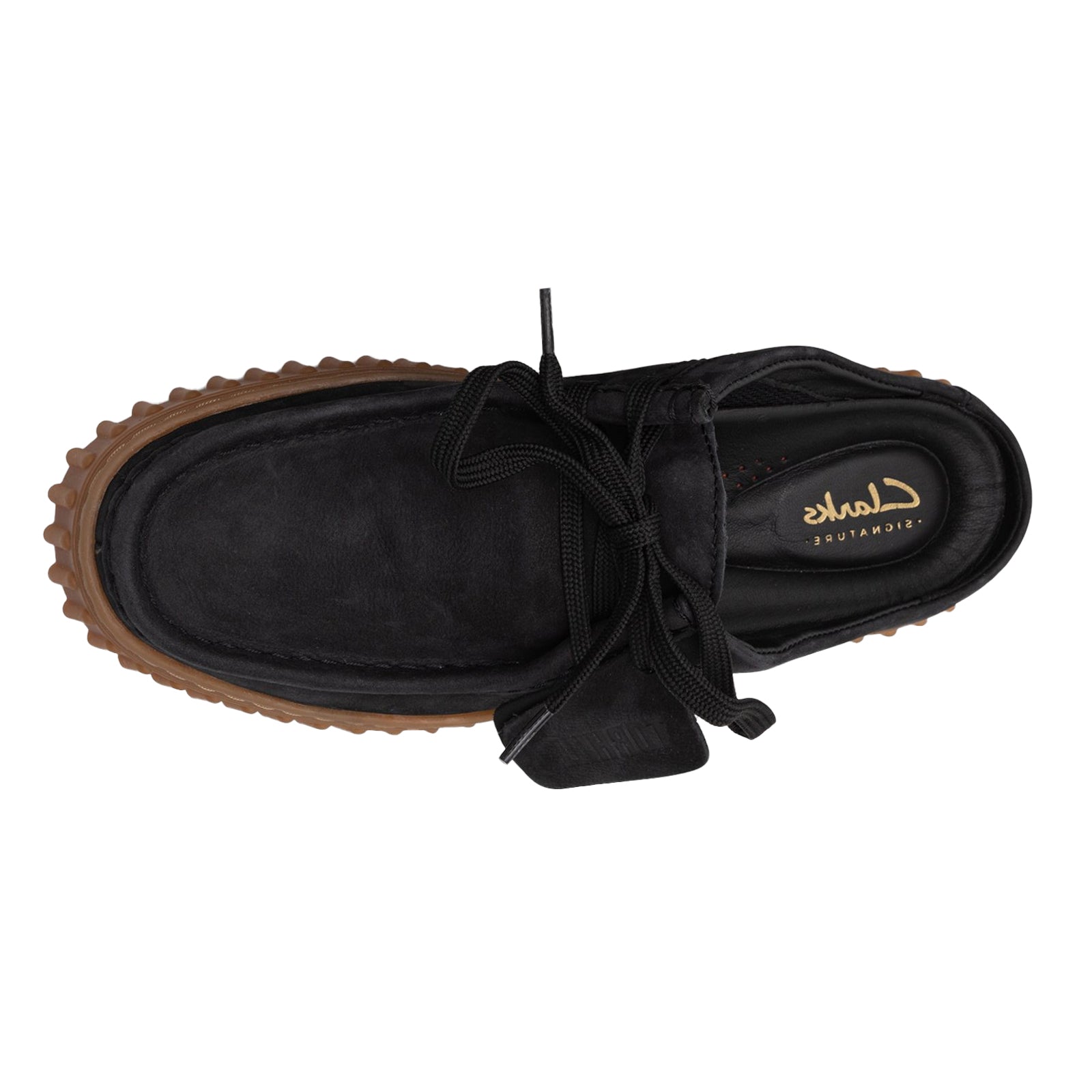 Clarks Torhill Mule Nubuck Womens Shoes#color_black