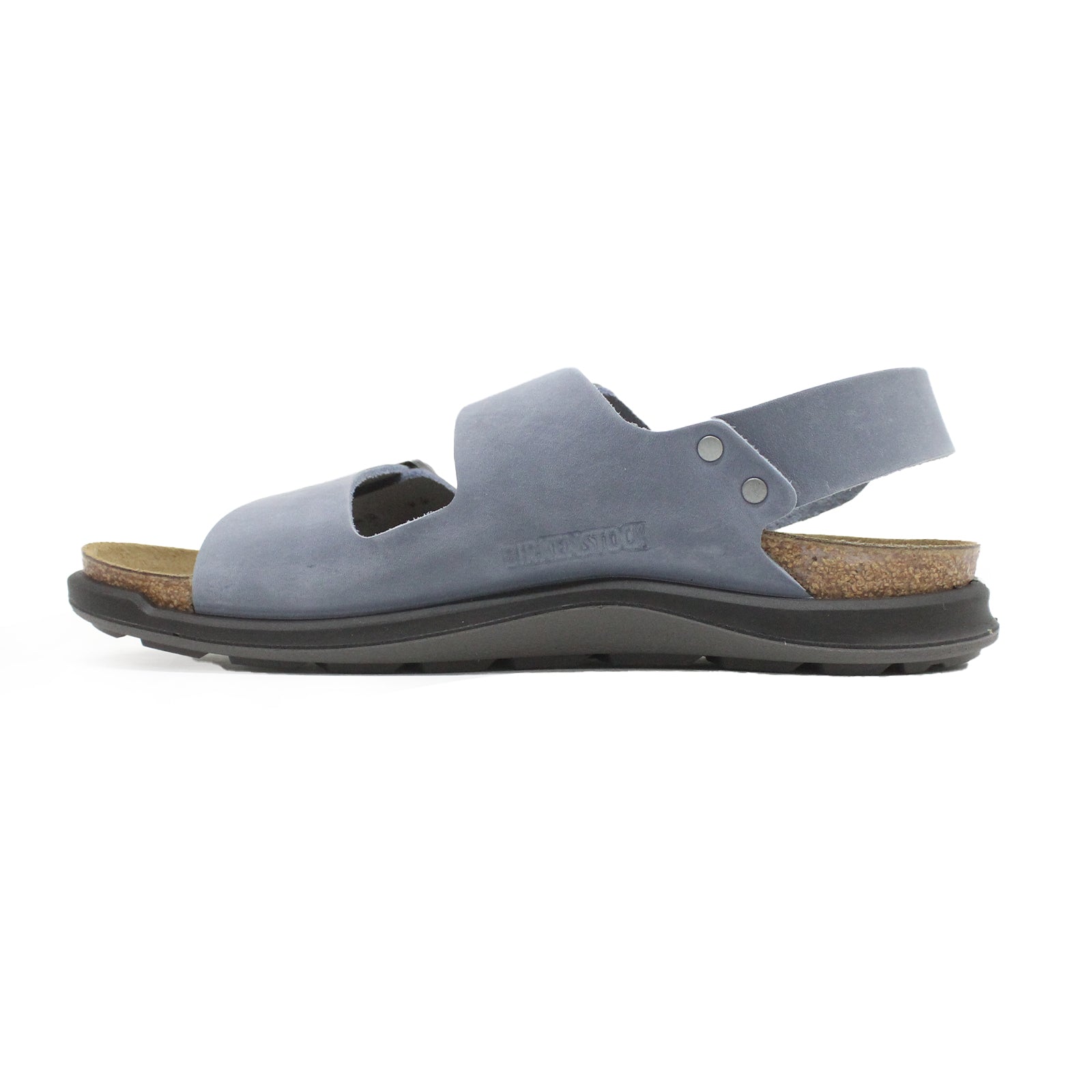 Birkenstock Milano CT W Oiled Leather Unisex Sandals#color_elemental blue