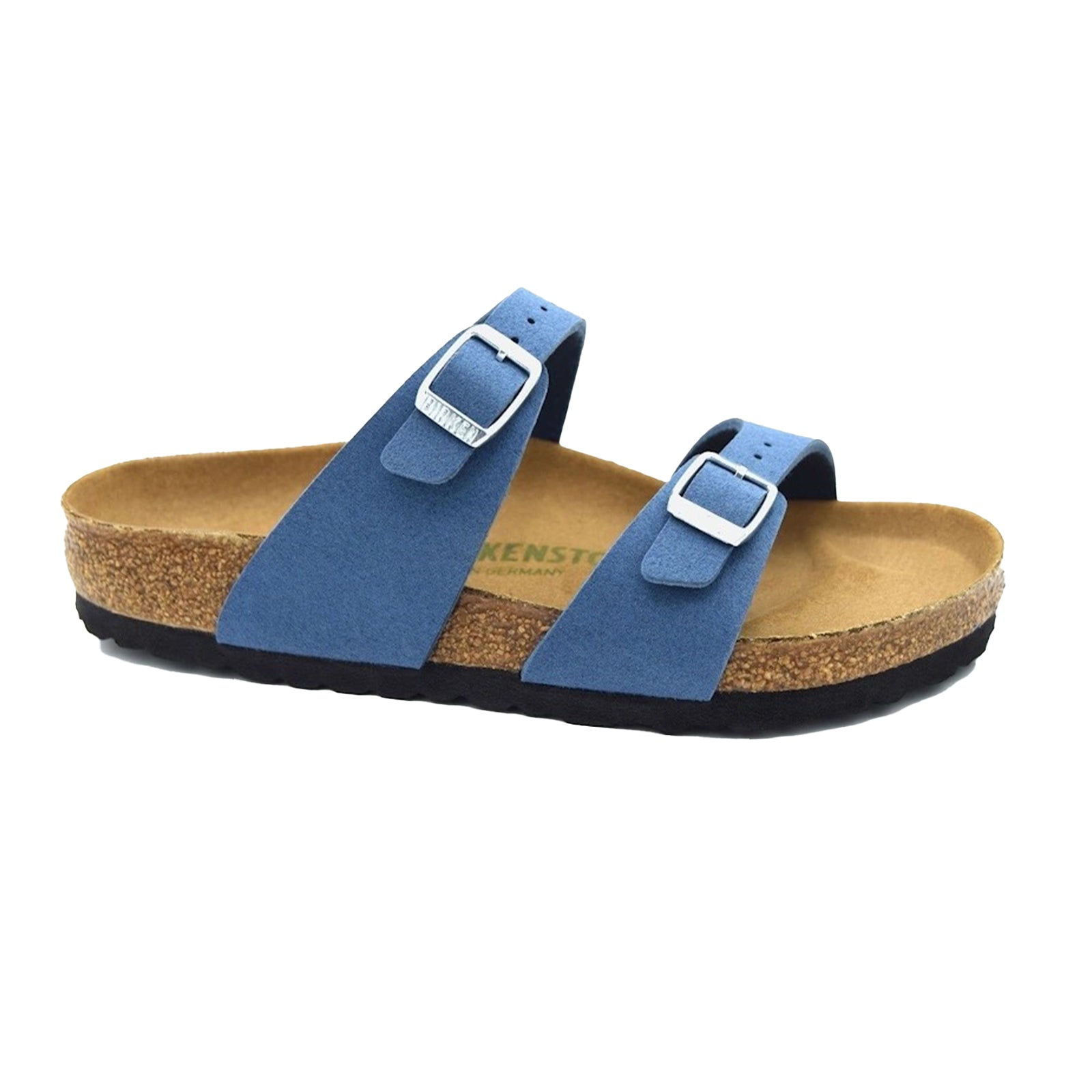 Birkenstock Sydney BS Synthetic Unisex Sandals#color_soft birki vegan elemental blue