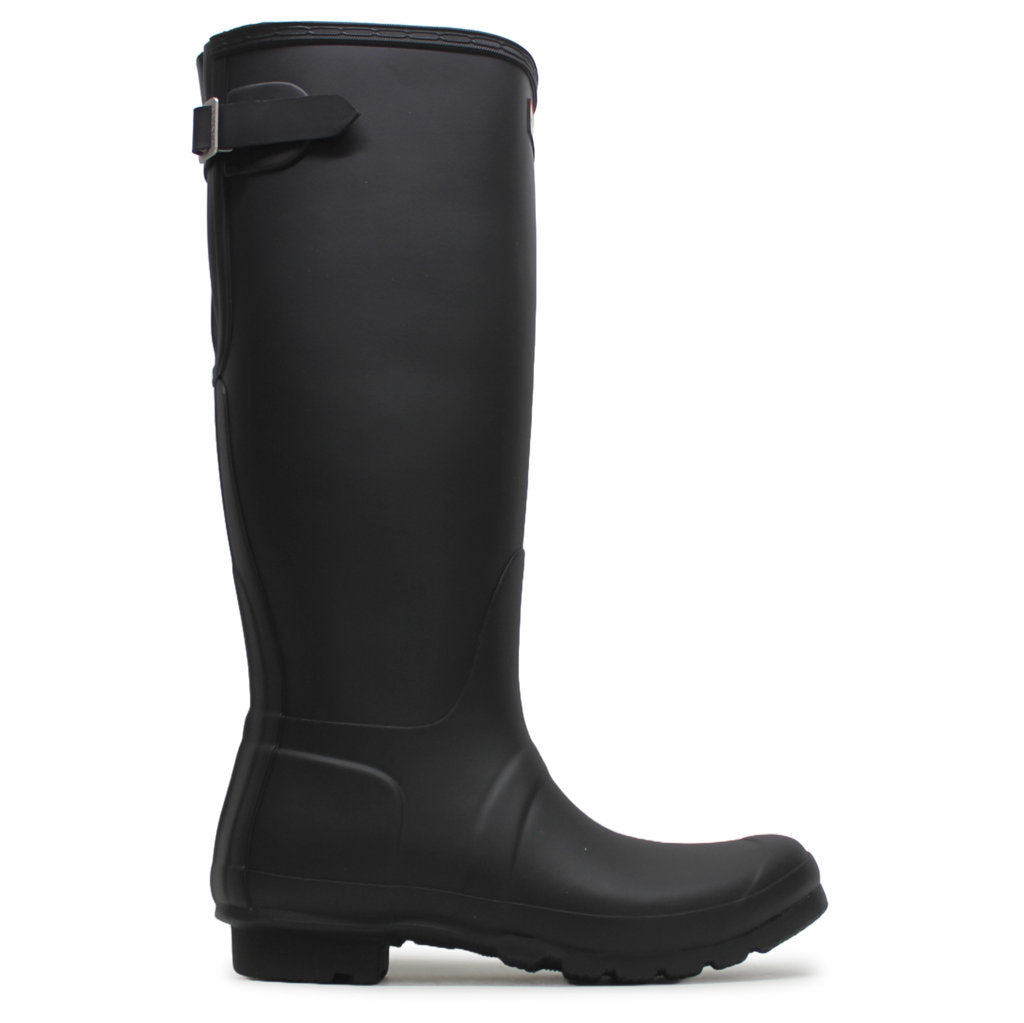 Hunter Original Tall Adjustable Rubber Womens Boots#color_black