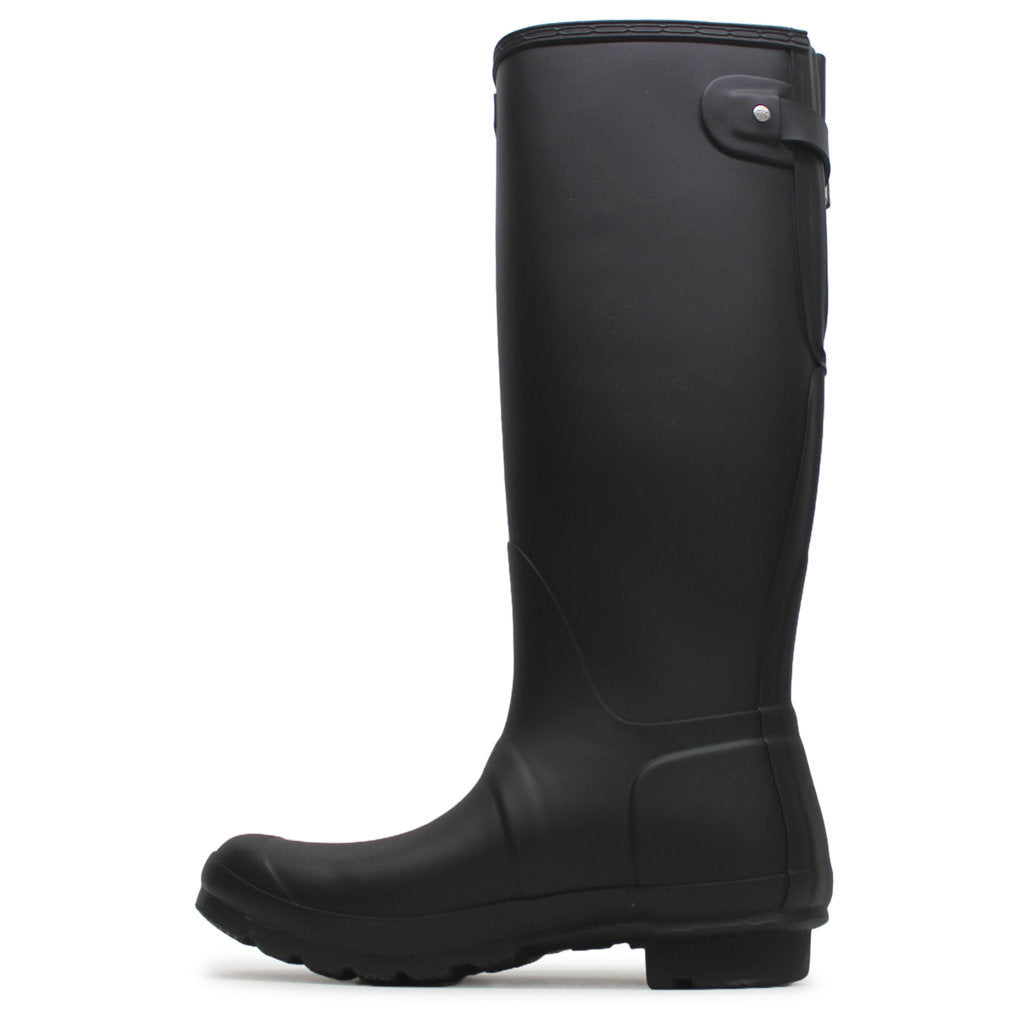 Hunter Original Tall Adjustable Rubber Womens Boots#color_black