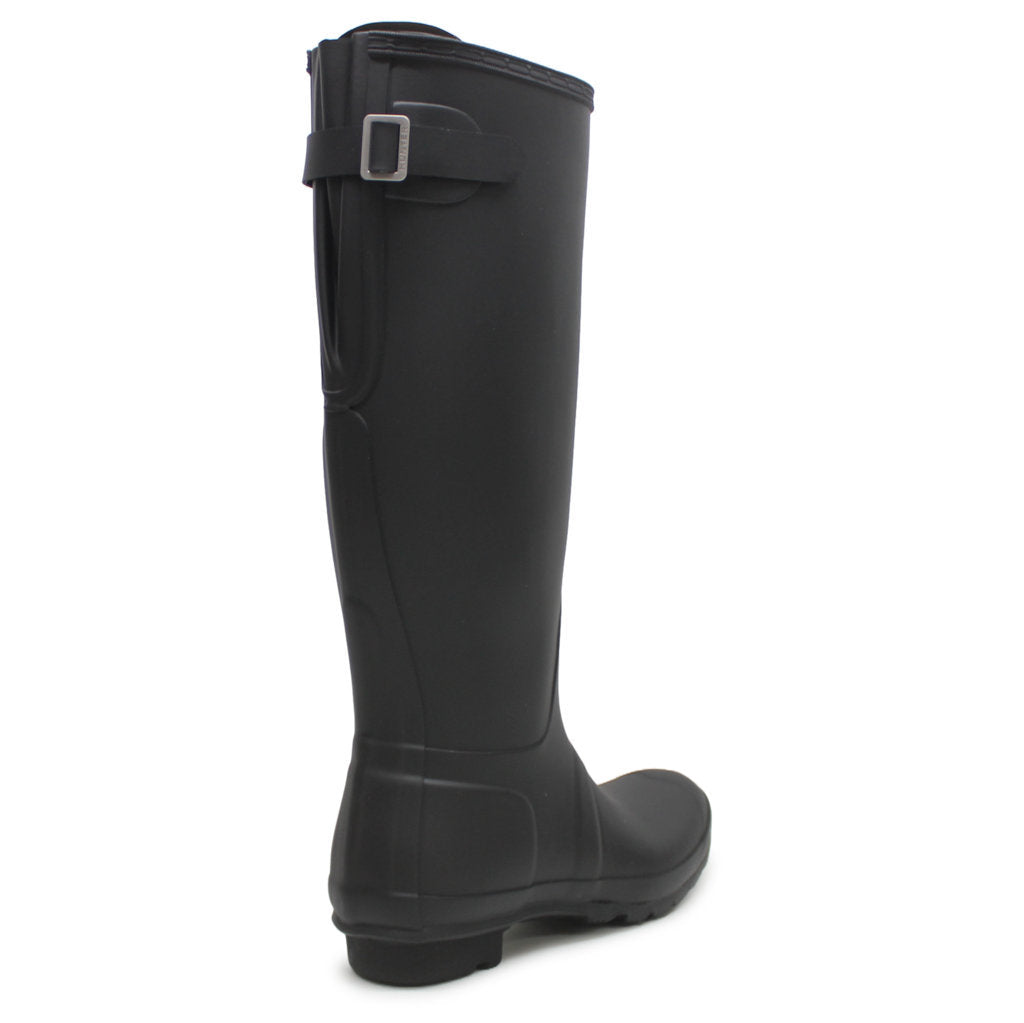 Hunter Original Tall Adjustable Rubber Womens Boots#color_black