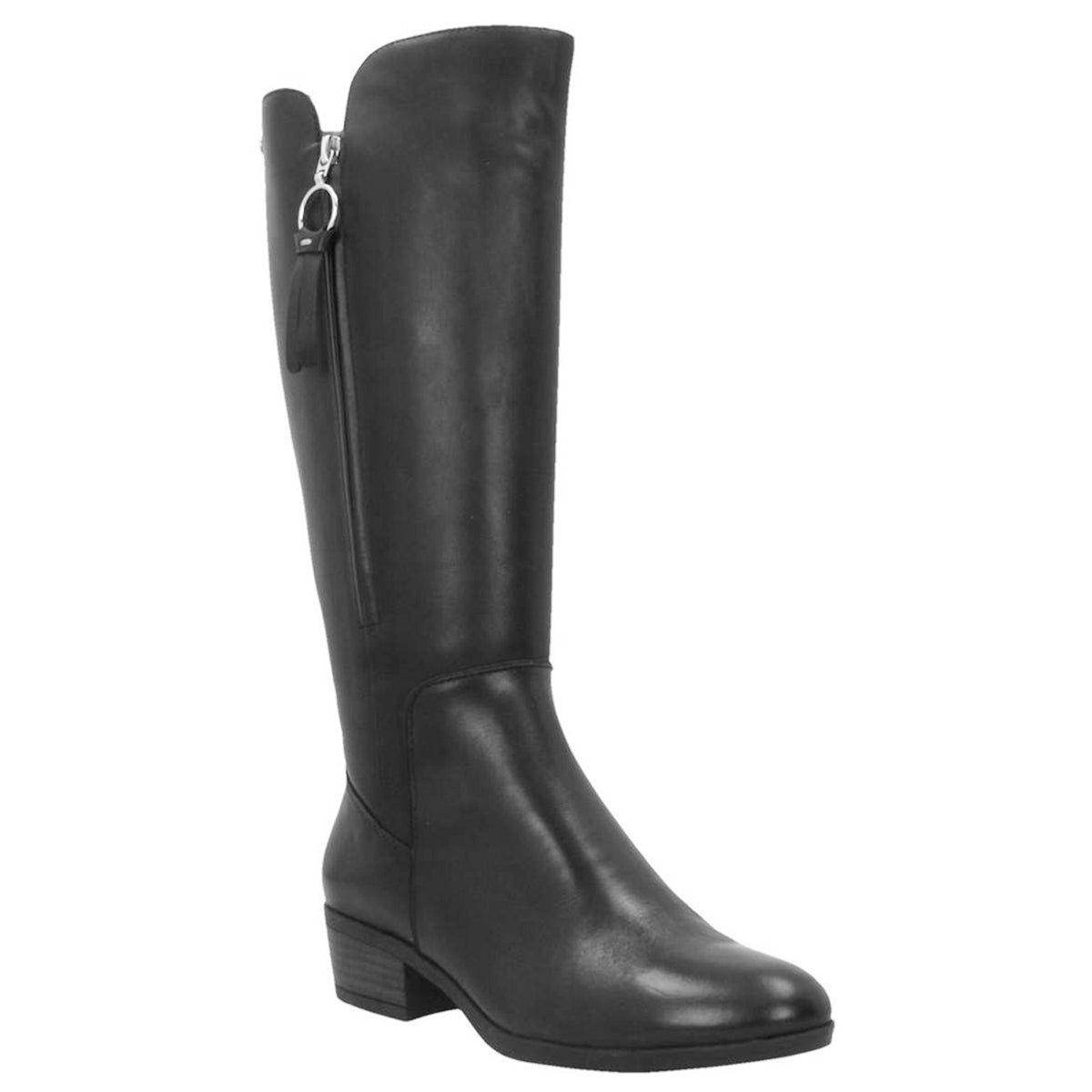 Pikolinos Daroca W1U-9653 Leather Womens Boots - Black - 40#color_black