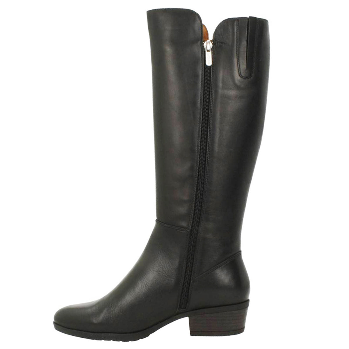 Pikolinos Daroca W1U-9653 Leather Womens Boots - Black - 40#color_black